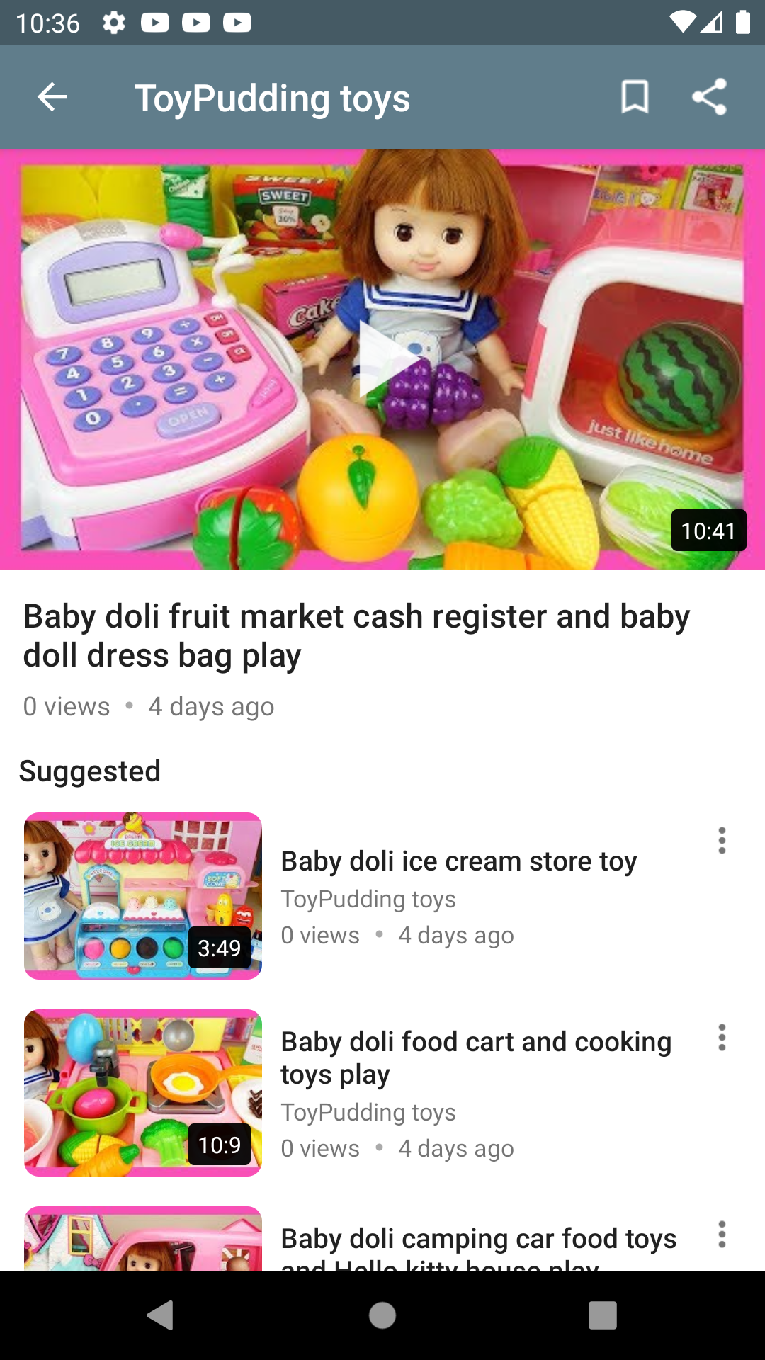 اسکرین شات 8 برنامه Funny Kids Toys Videos & Funny