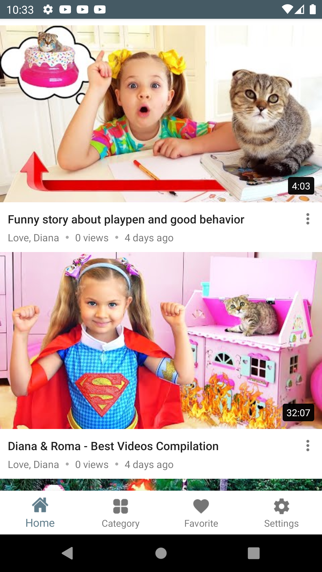 اسکرین شات 4 برنامه Funny Kids Toys Videos & Funny