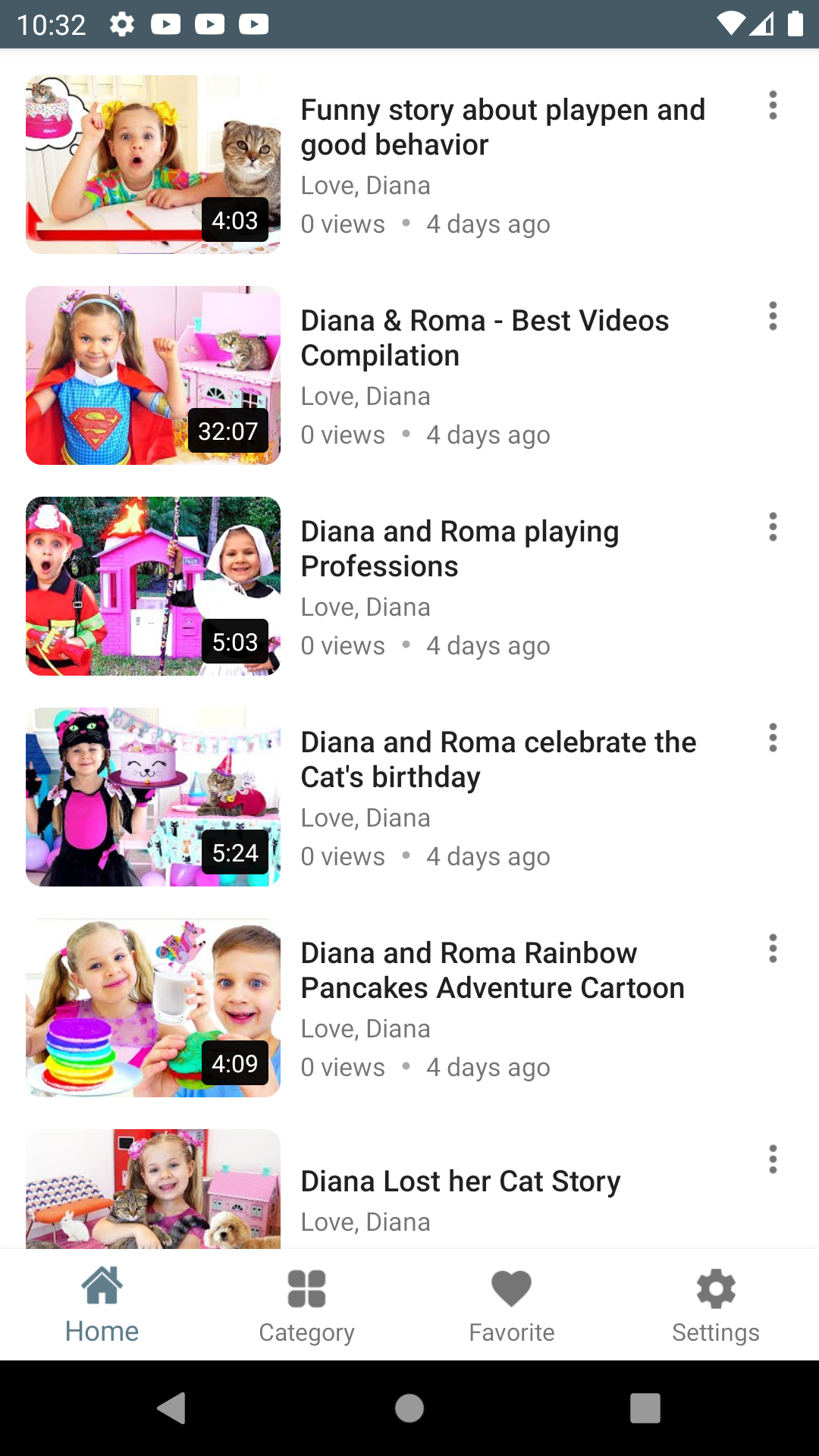 اسکرین شات 3 برنامه Funny Kids Toys Videos & Funny