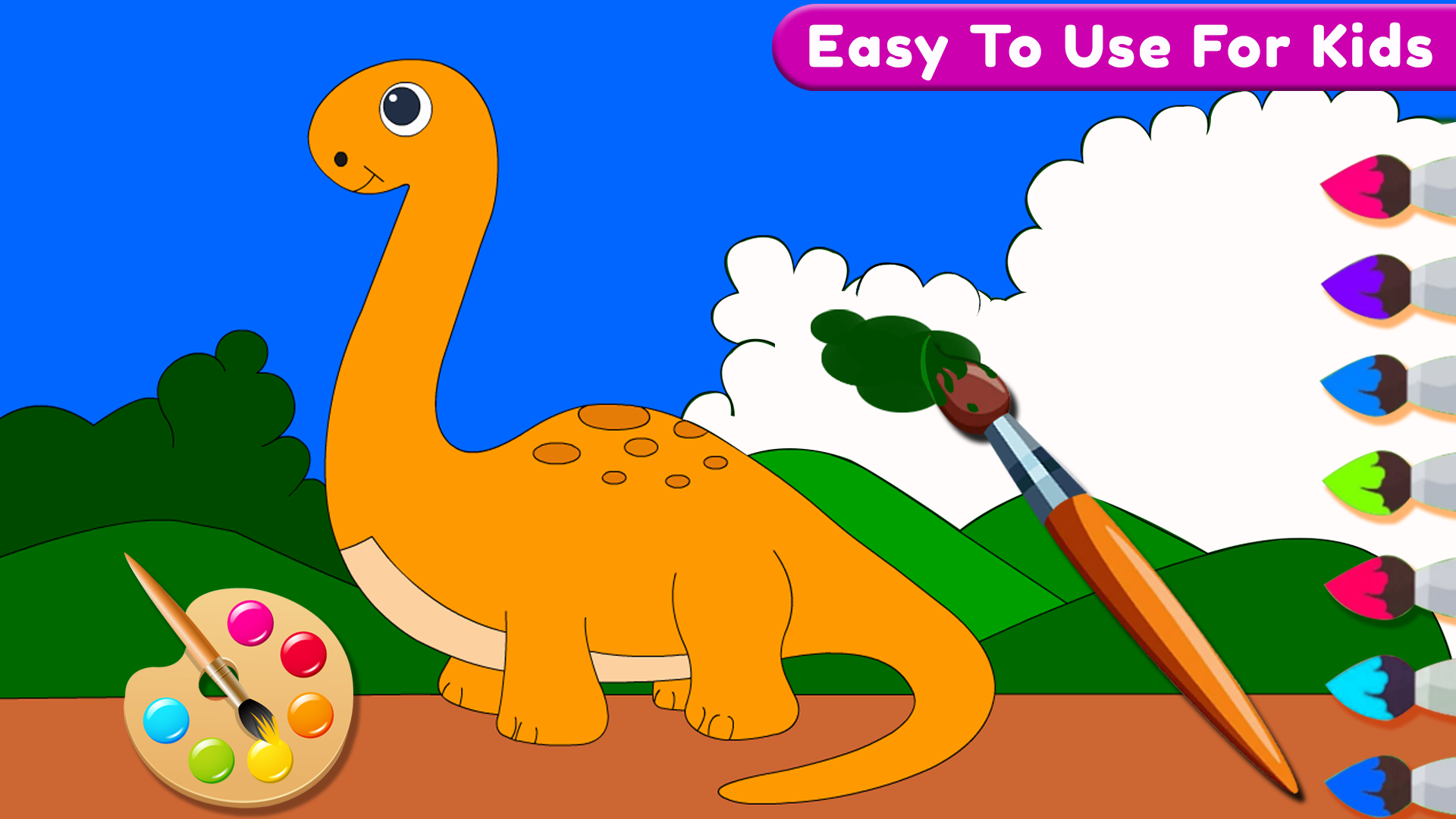 اسکرین شات 4 برنامه Kids Fun Coloring Adventure