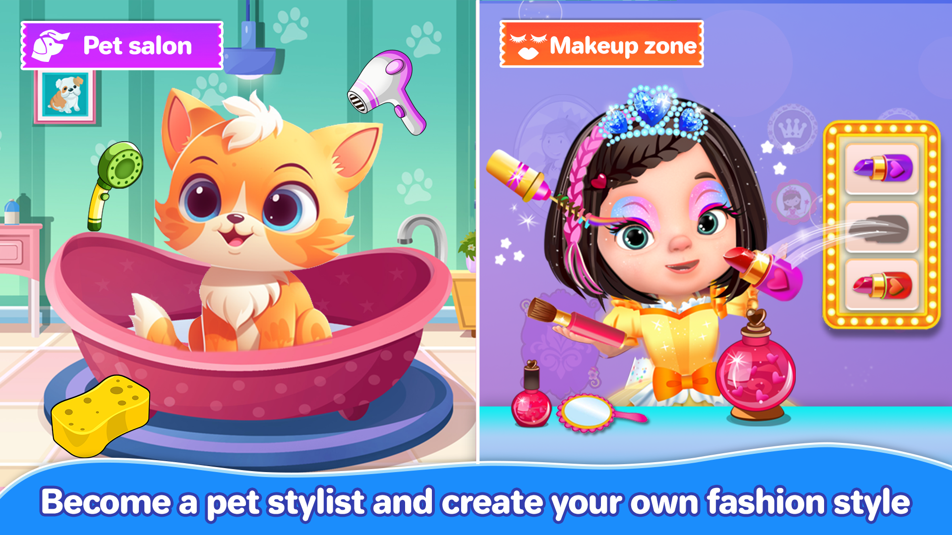 اسکرین شات 3 برنامه TabbyToo - Kids Learning Games