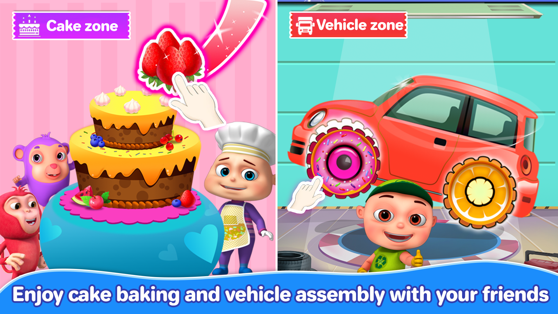 اسکرین شات 4 برنامه TabbyToo - Kids Learning Games