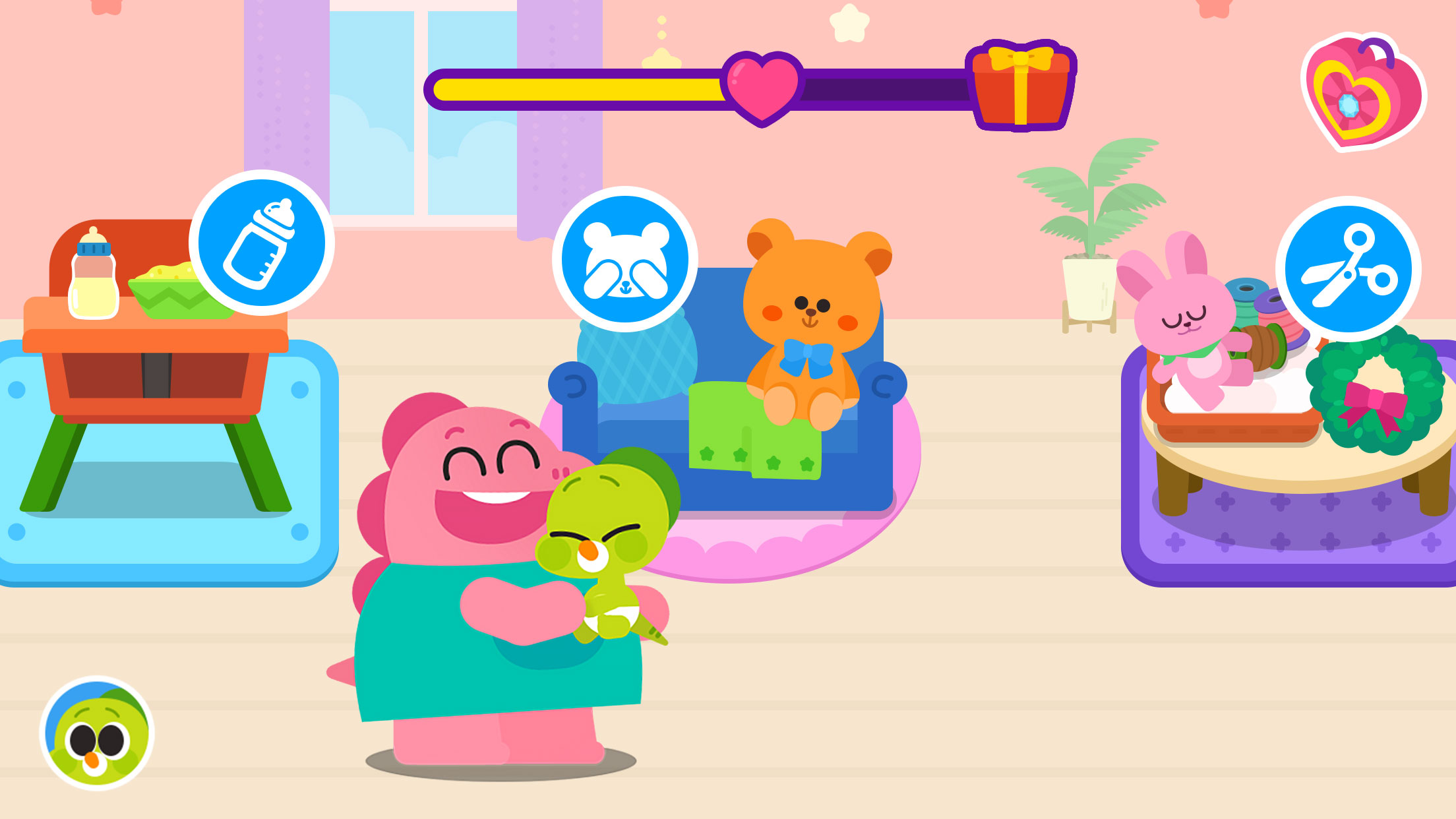 اسکرین شات 1 بازی Cocobi Baby Care - Babysitter