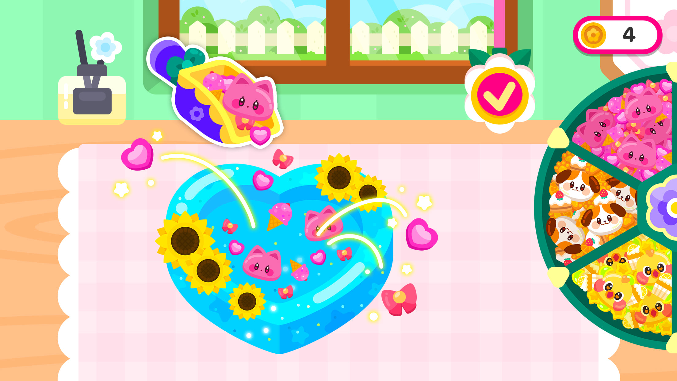 اسکرین شات 3 بازی Cocobi Flower Craft -kids, DIY