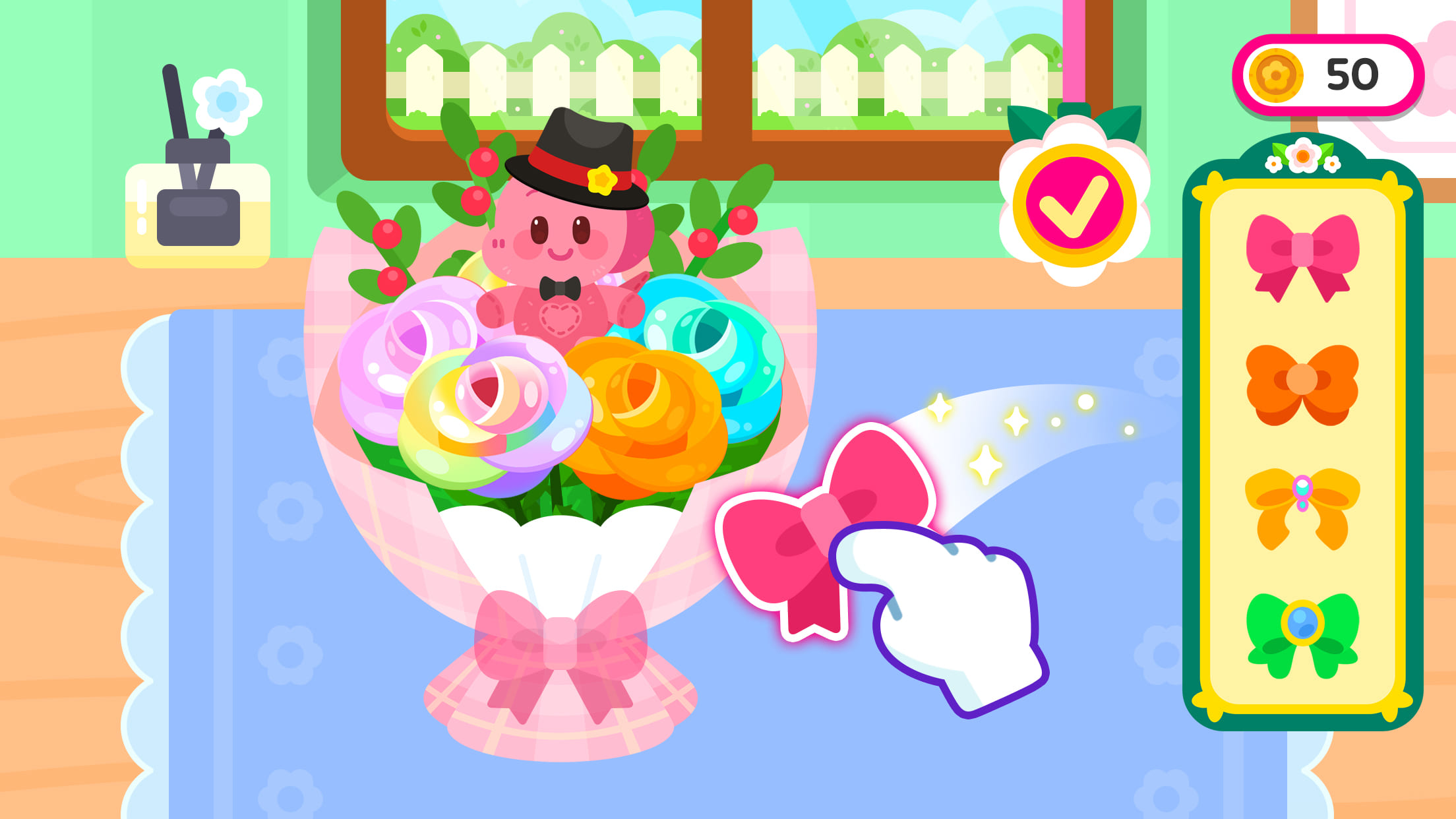 اسکرین شات 4 بازی Cocobi Flower Craft -kids, DIY