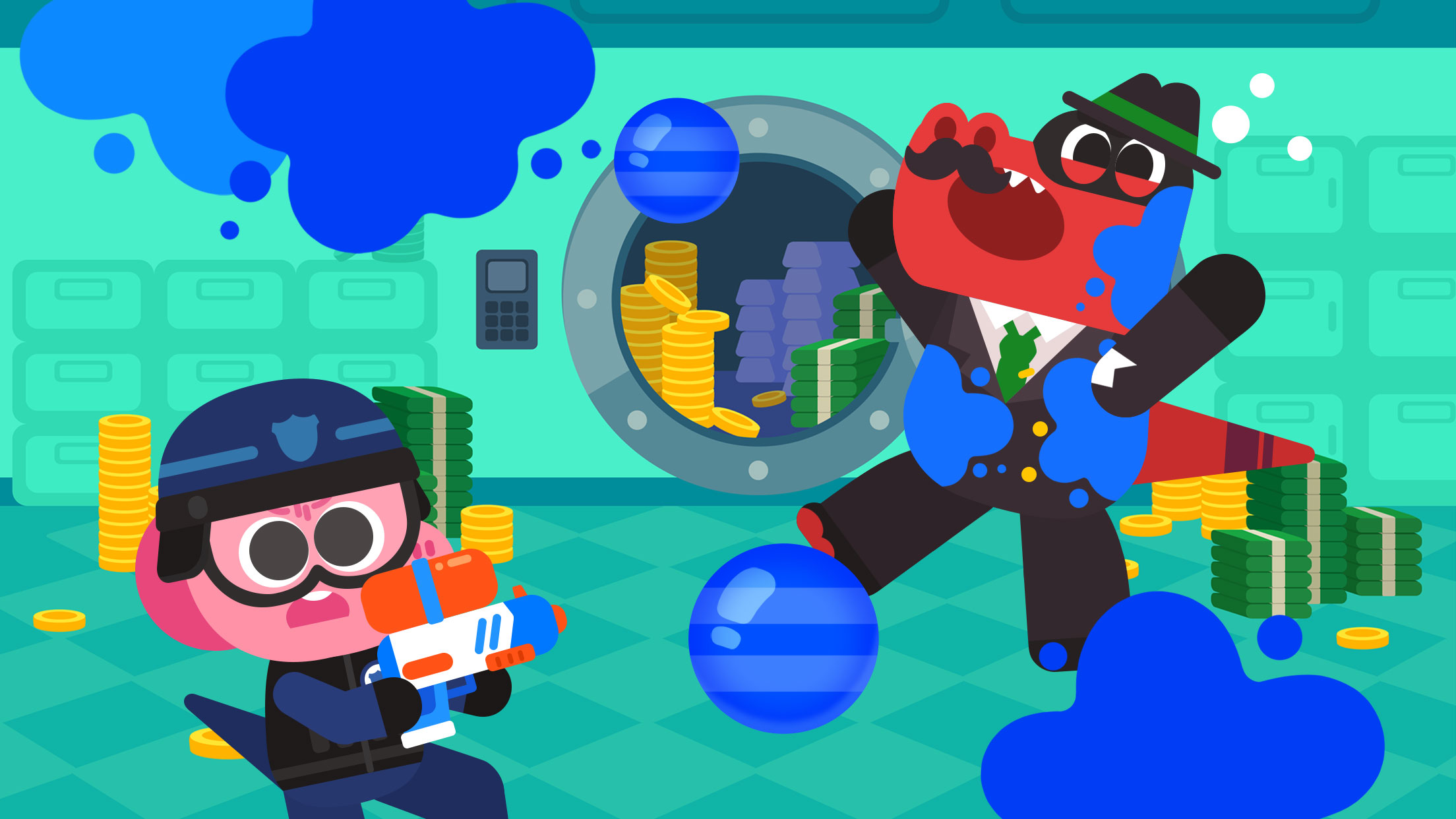 اسکرین شات 3 بازی Cocobi Little Police - Kids