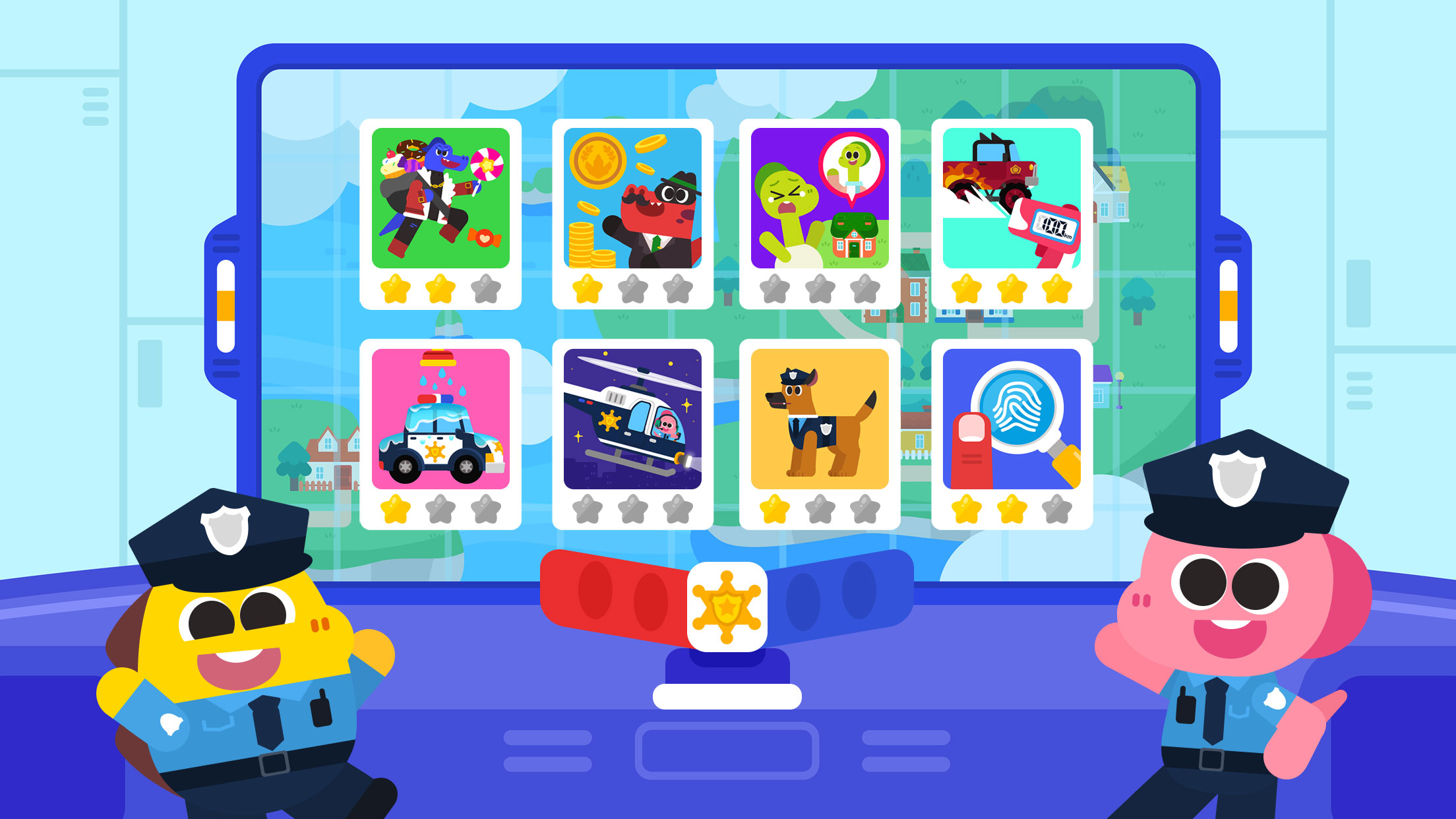 اسکرین شات 1 بازی Cocobi Little Police - Kids