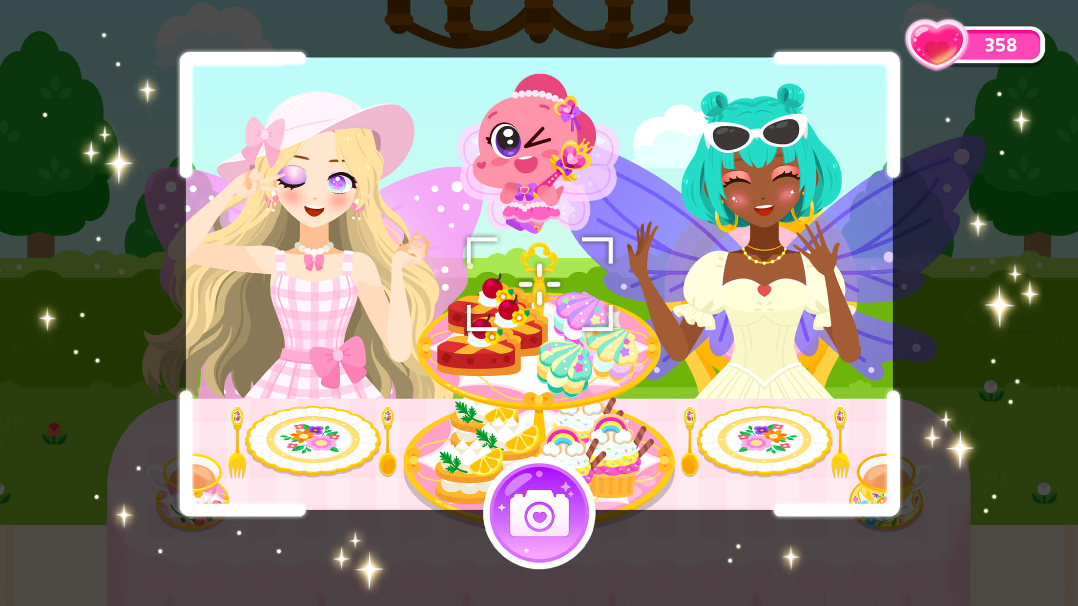 اسکرین شات 5 بازی Cocobi Princess Party -Dressup