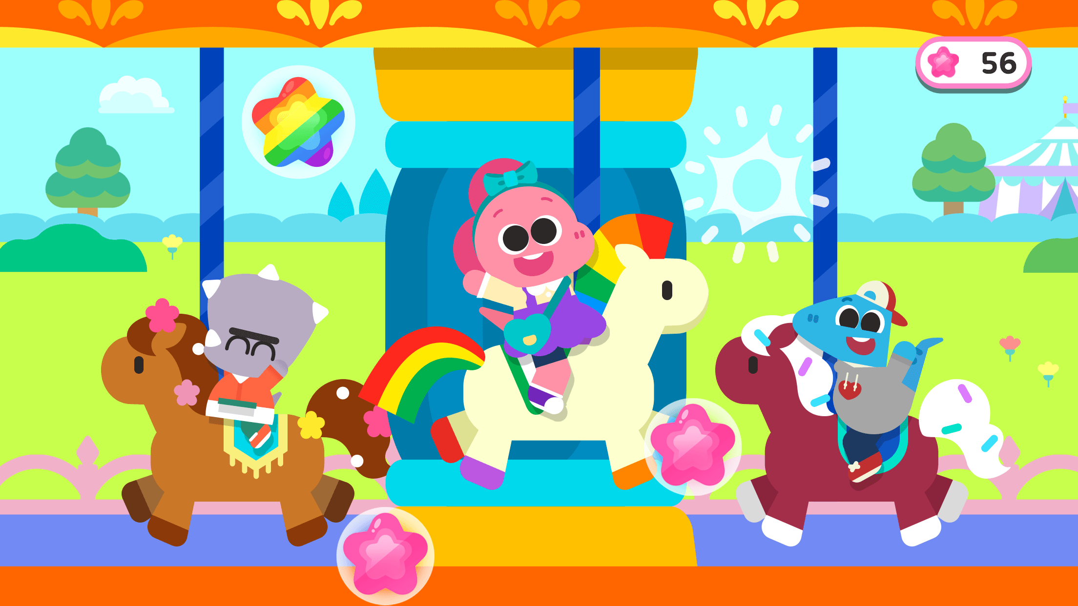 اسکرین شات 2 بازی Cocobi Theme Park - Kids game