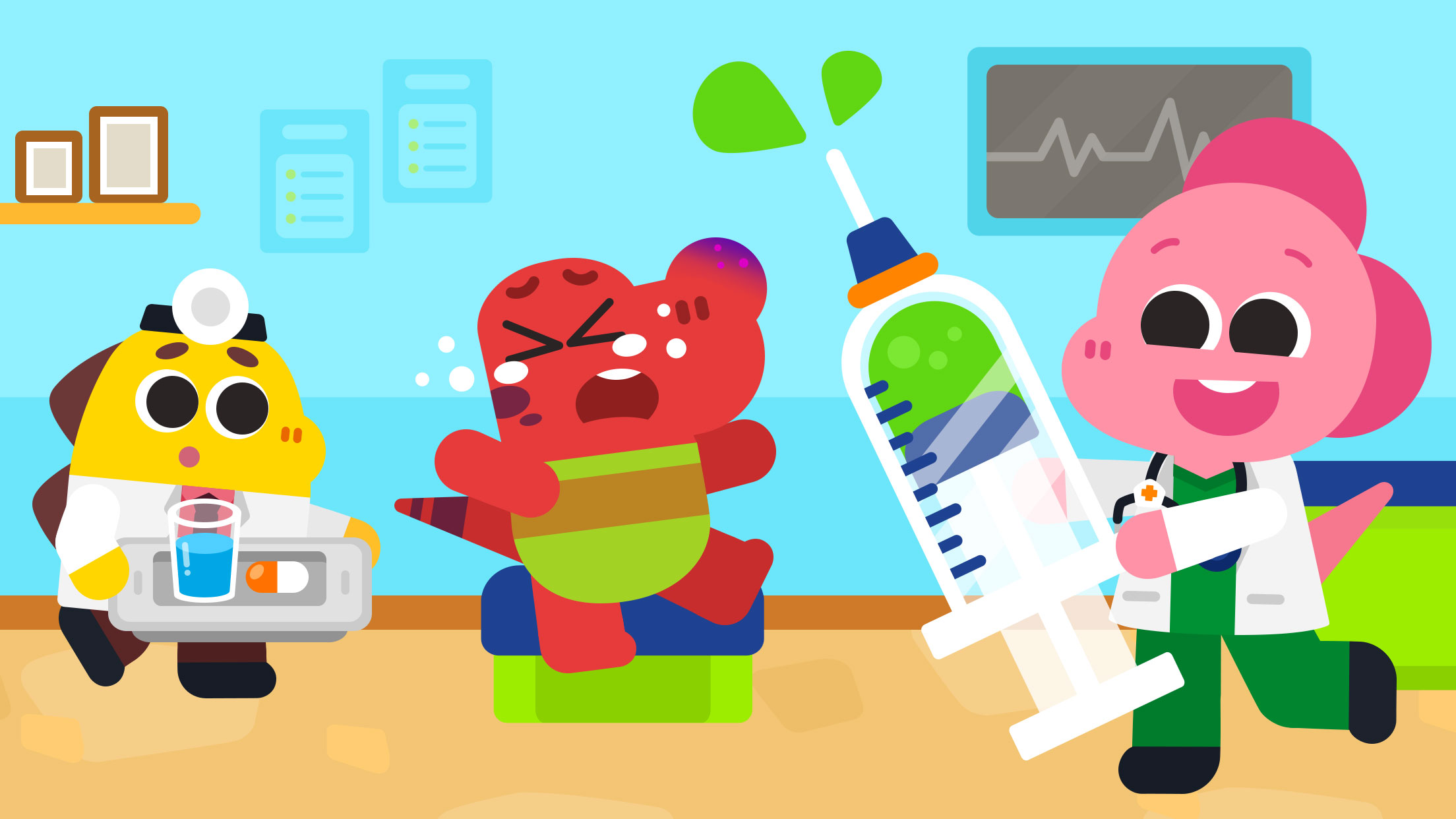 اسکرین شات 2 بازی Cocobi World 1 - Kids Game