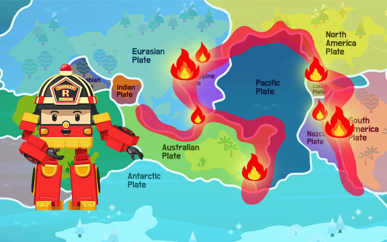 اسکرین شات 6 برنامه Robocar Poli Earthquake Safety