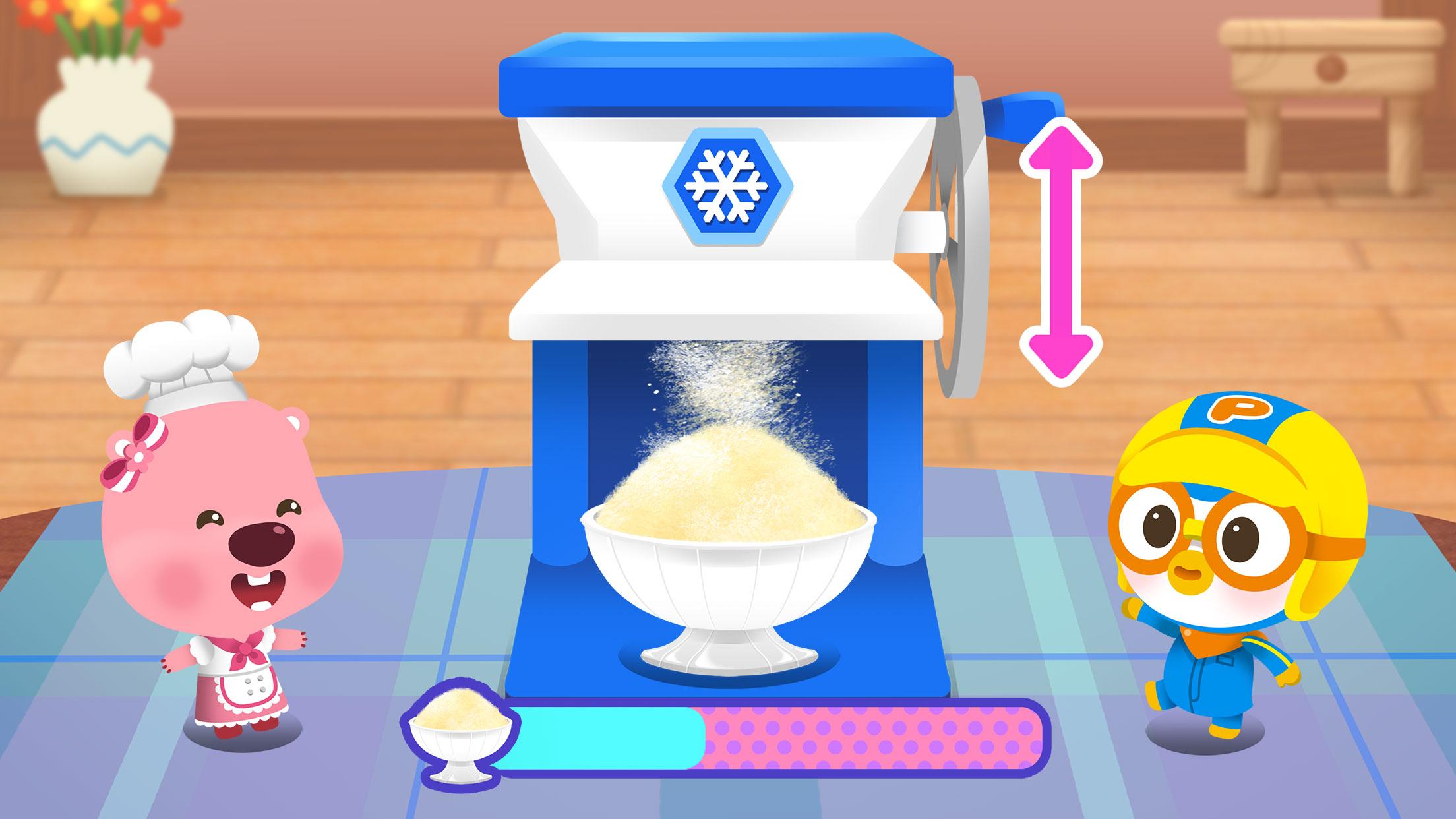 اسکرین شات 6 برنامه Pororo Cooking Game - Kid Chef