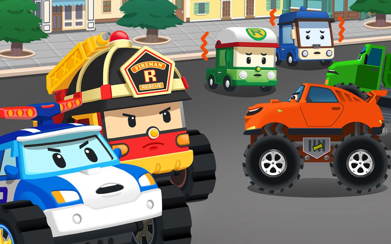 اسکرین شات 1 برنامه Robocar Poli Monster Truck