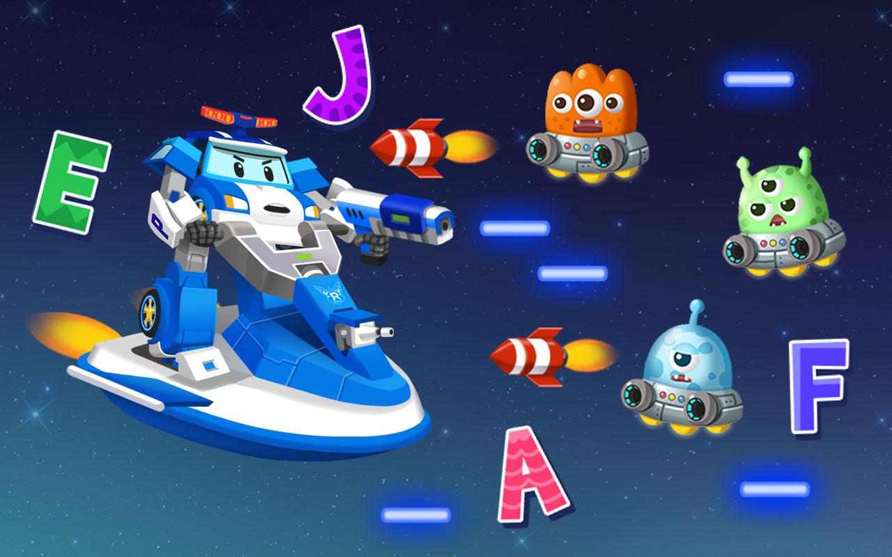 اسکرین شات 2 برنامه Poli Space Monster for kids
