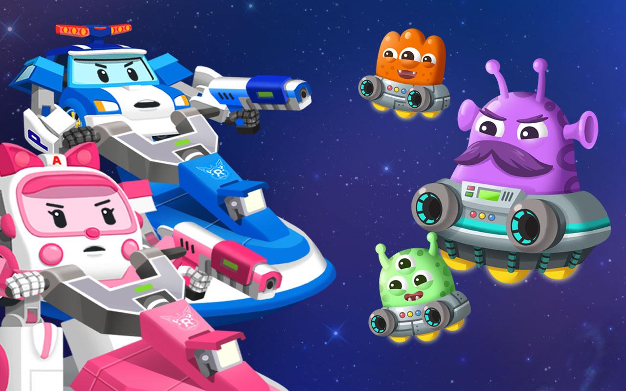 اسکرین شات 1 برنامه Poli Space Monster for kids