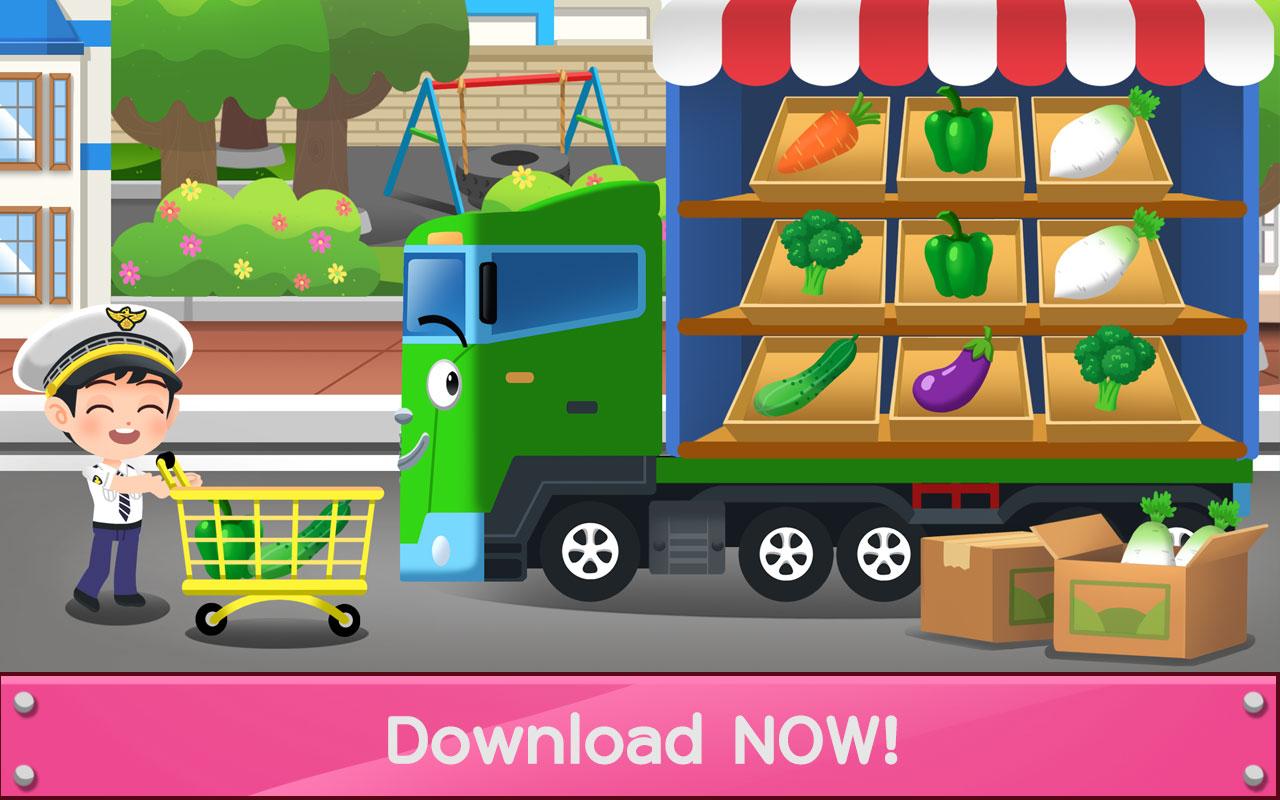 اسکرین شات 4 برنامه Tayo Color - Kids Game Package