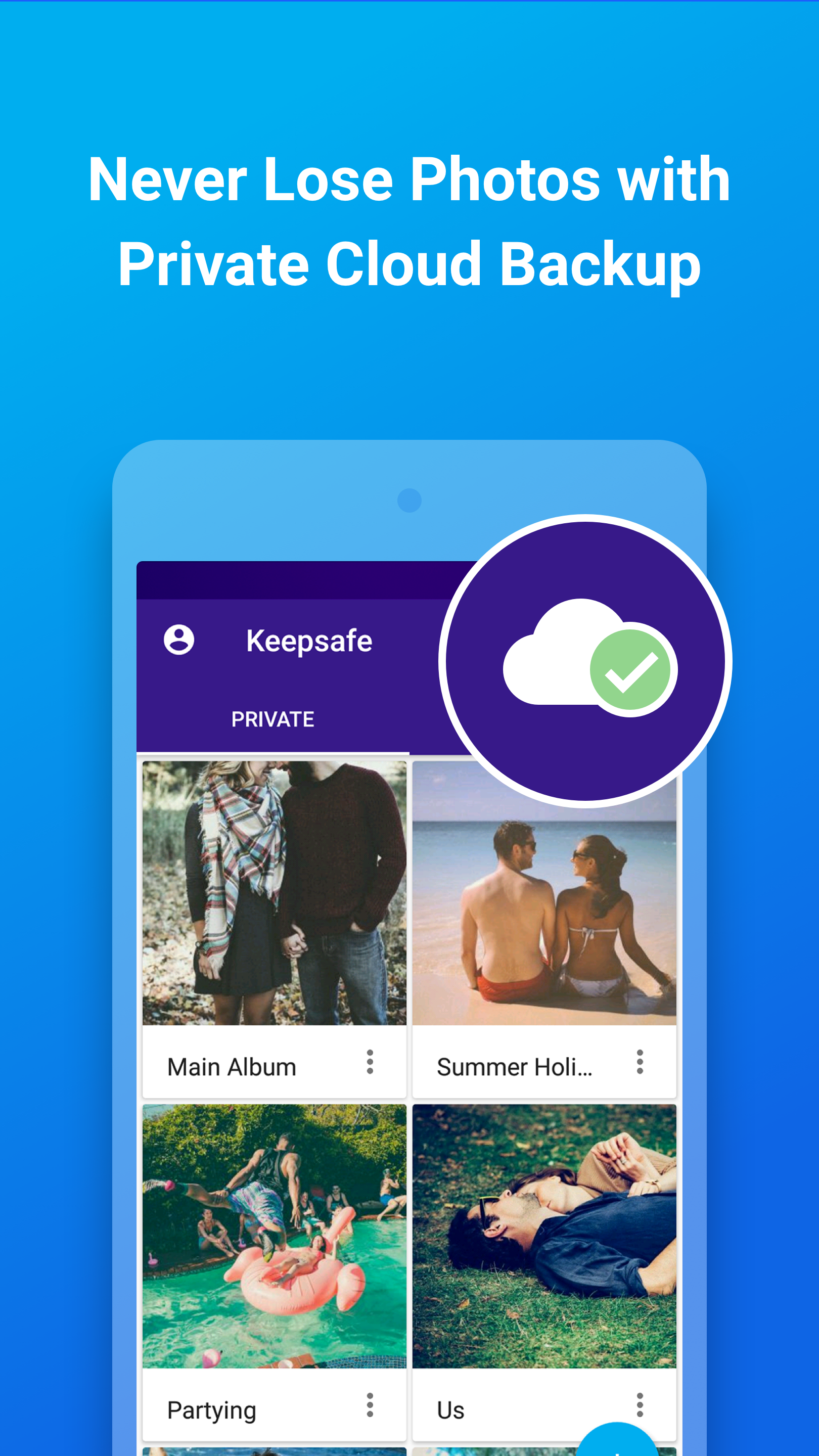 اسکرین شات 1 برنامه Private Photo Vault - Keepsafe