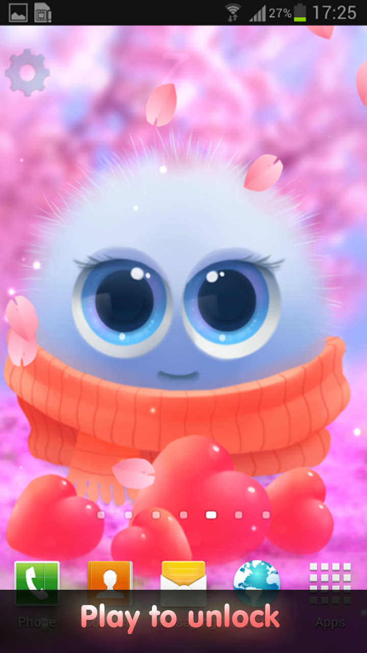 اسکرین شات برنامه Fairy Puff Live Wallpaper 3