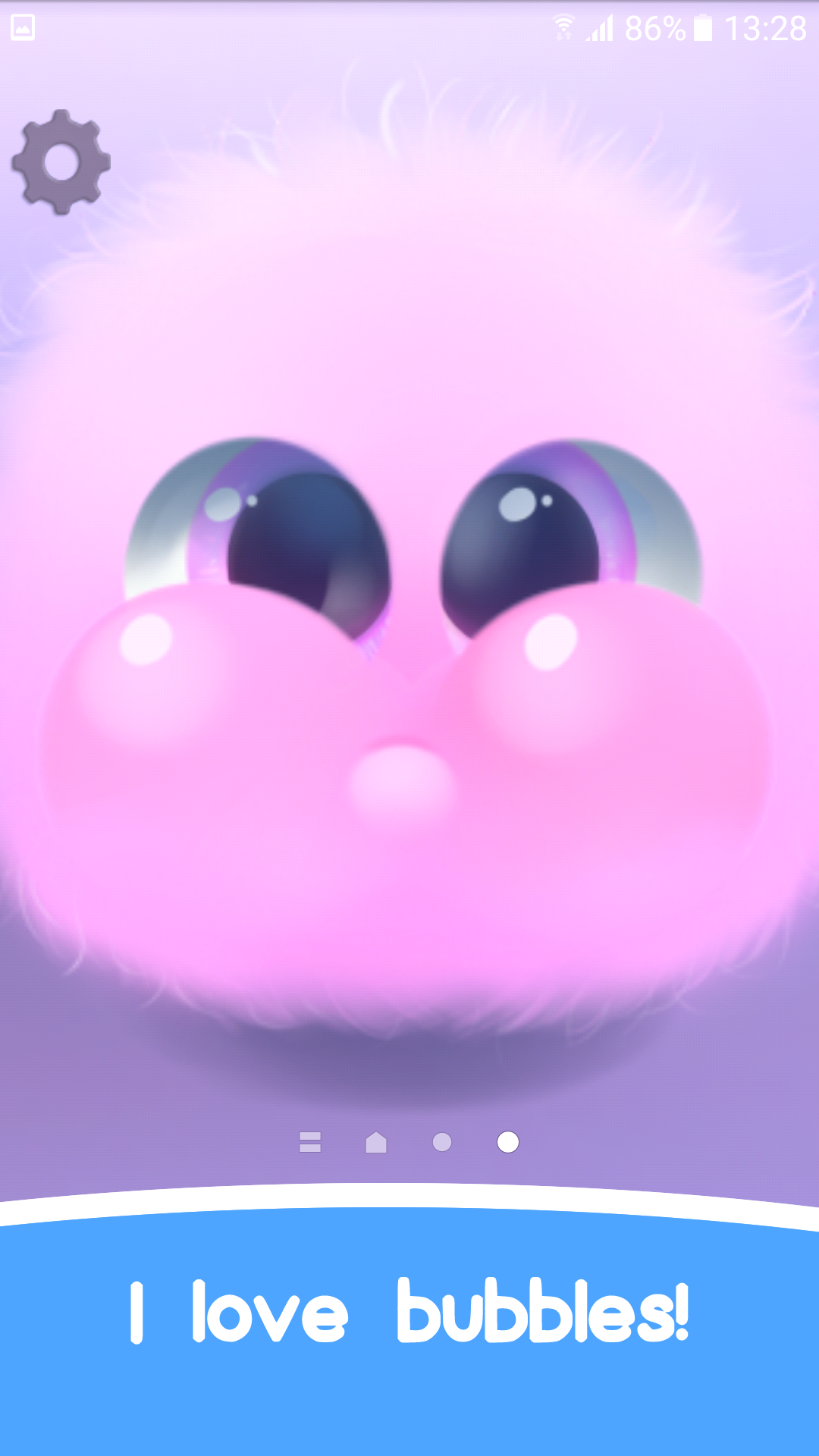اسکرین شات 3 برنامه Fluffy Bubble Live Wallpaper