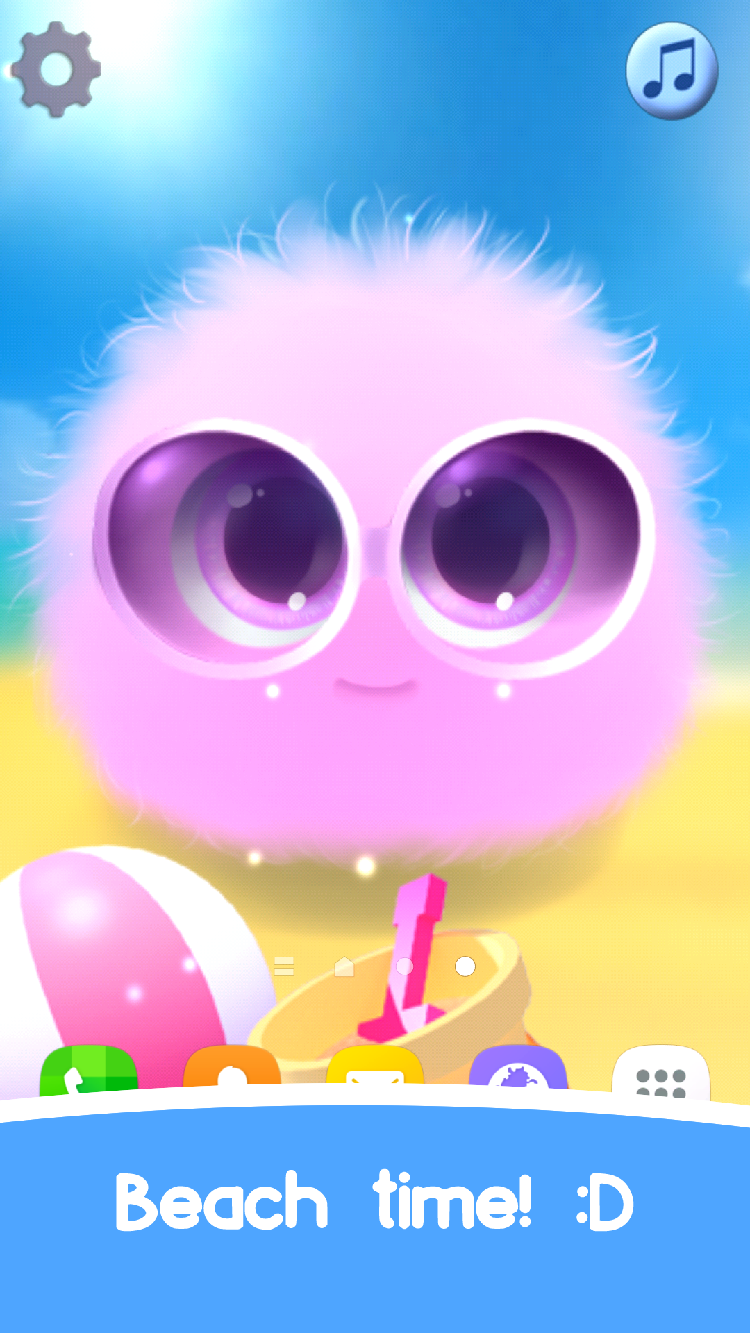 اسکرین شات 6 برنامه Fluffy Bubble Live Wallpaper