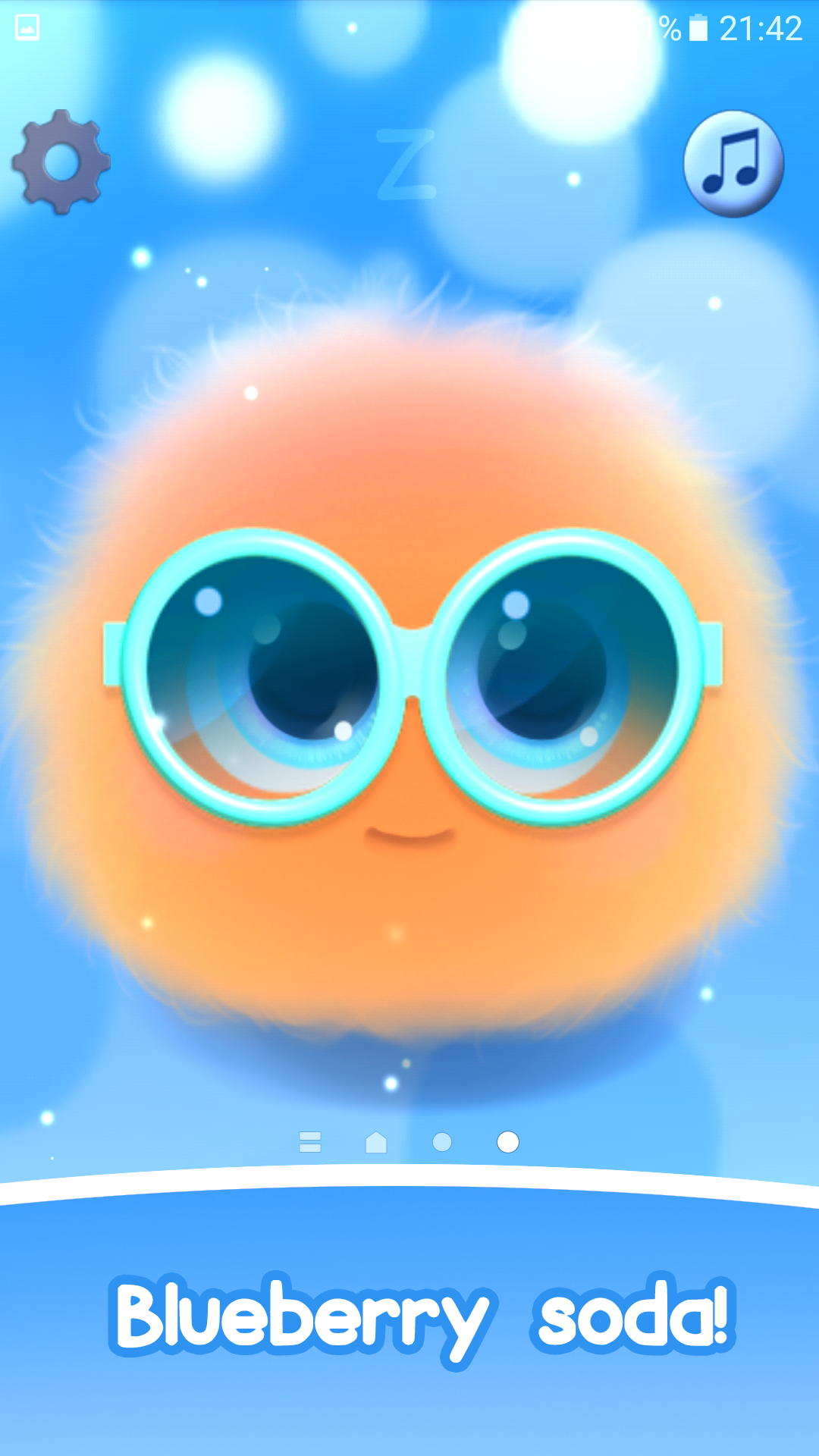 اسکرین شات 5 برنامه Fluffy Orange Live Wallpaper