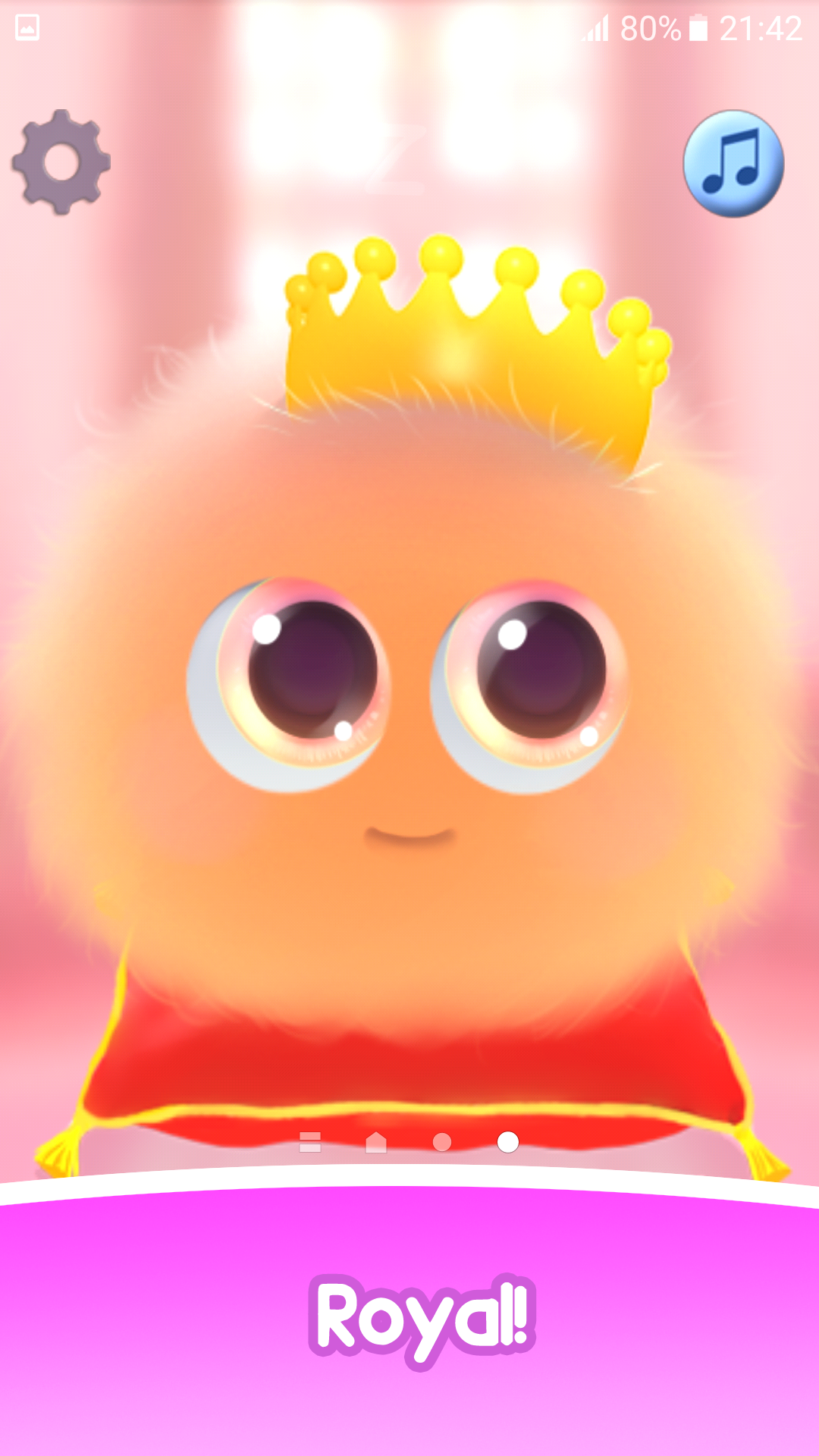 اسکرین شات 6 برنامه Fluffy Orange Live Wallpaper