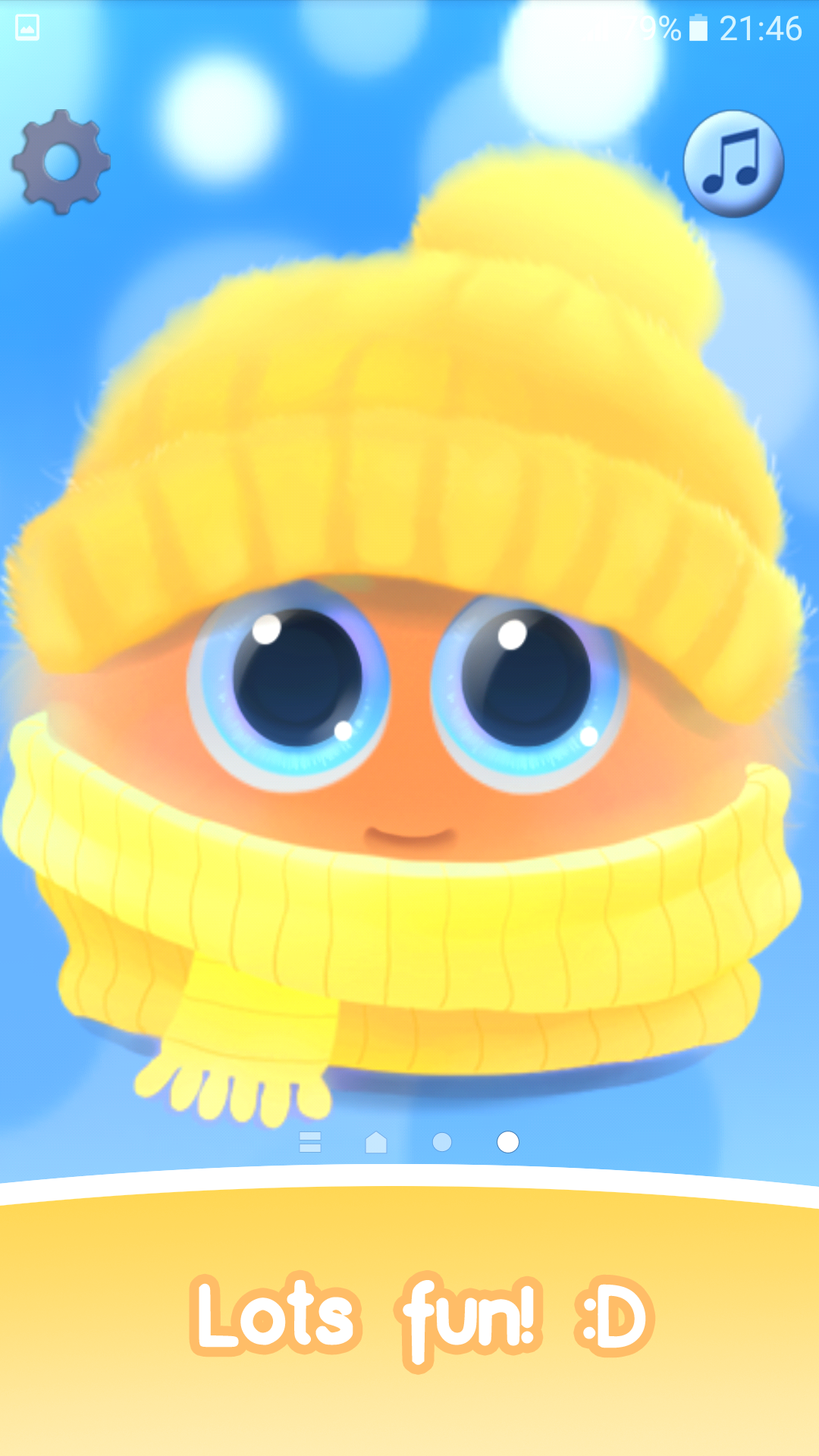اسکرین شات 7 برنامه Fluffy Orange Live Wallpaper