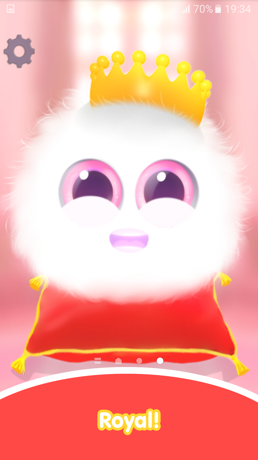 اسکرین شات 6 برنامه Fluffy Peach Live Wallpaper