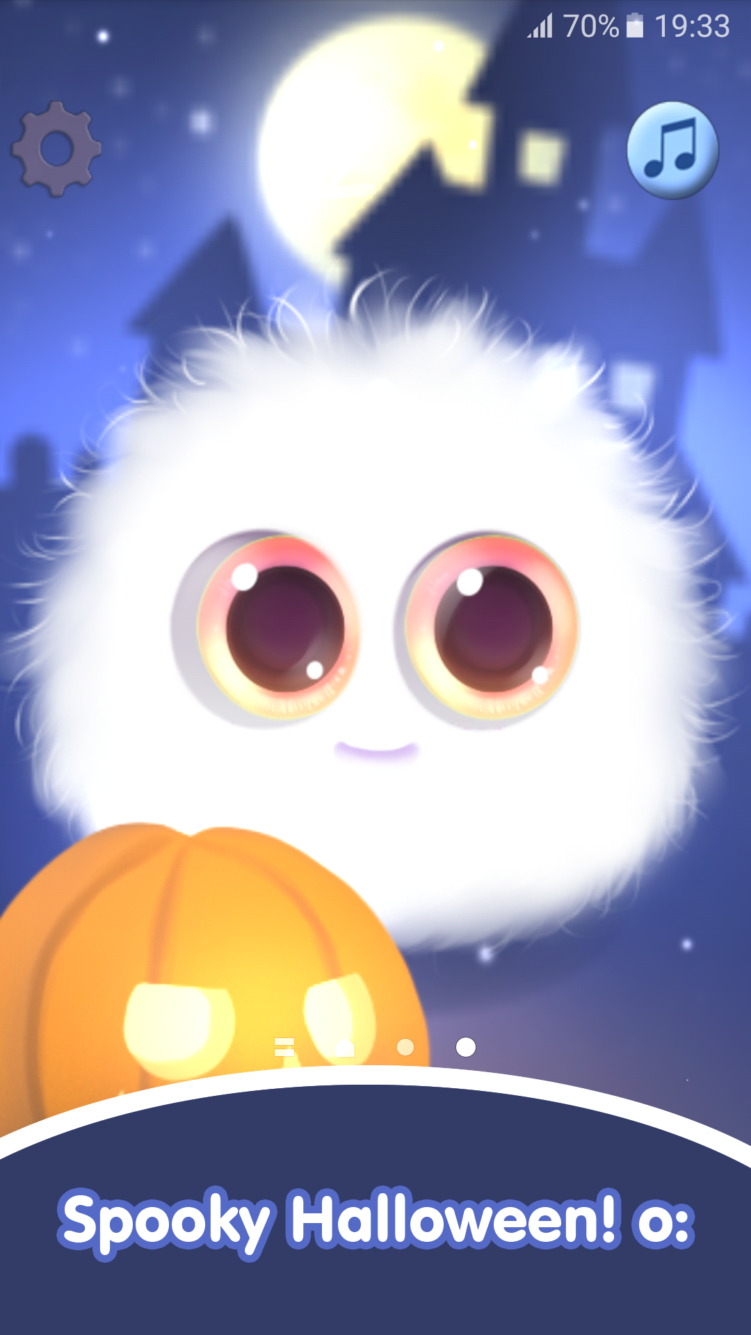 اسکرین شات 4 برنامه Fluffy Peach Live Wallpaper