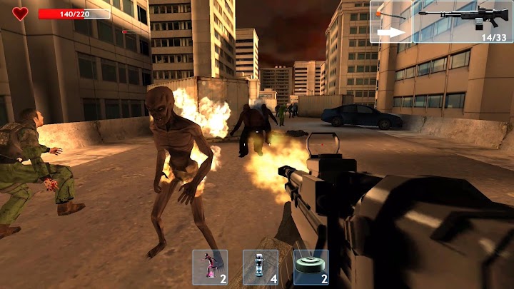 اسکرین شات 2 بازی Zombie Objective
