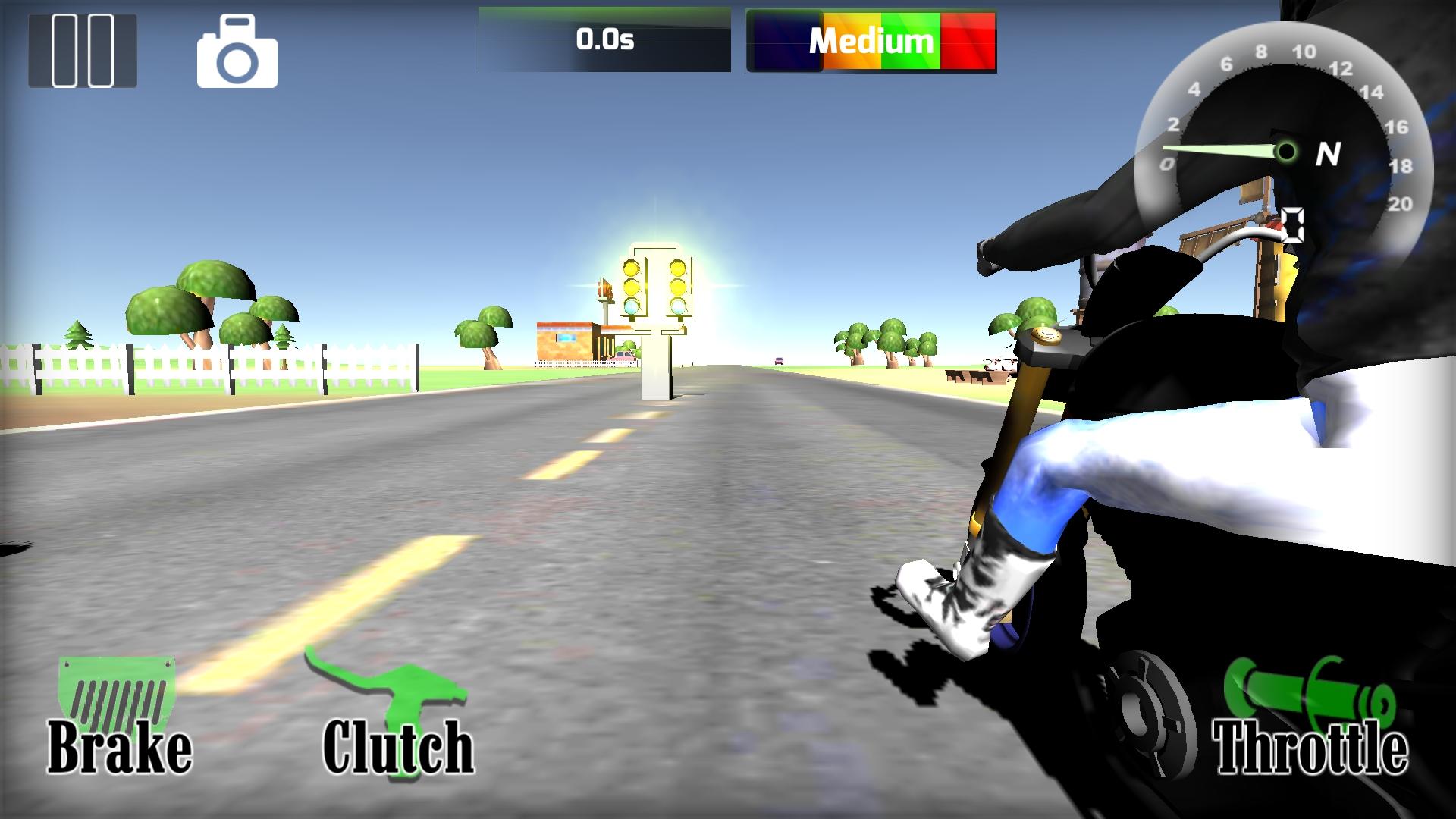 اسکرین شات 6 بازی Drag Bikes 3D - Motorbike race