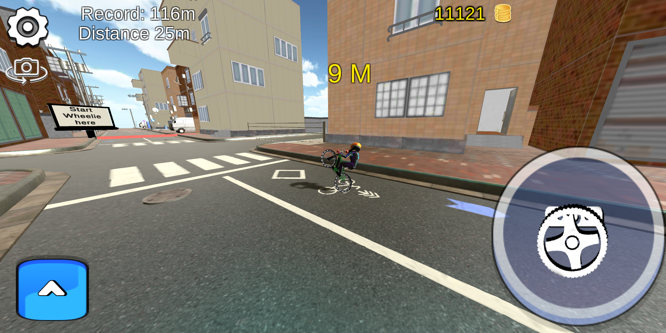 اسکرین شات 2 بازی Wheelie Bike 3D