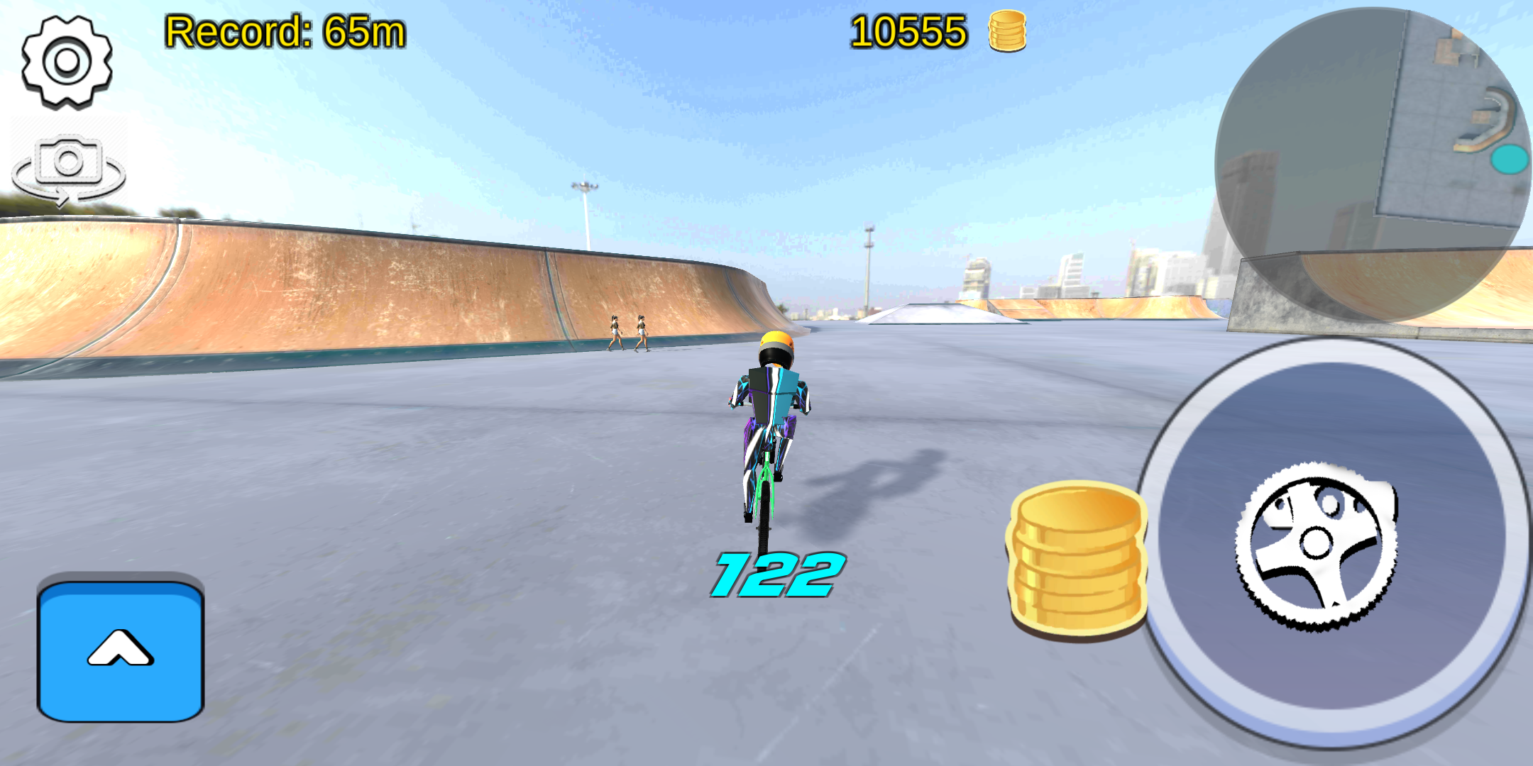 اسکرین شات 3 بازی Wheelie Bike 3D