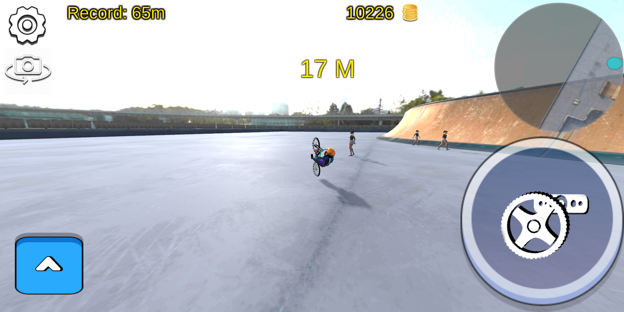اسکرین شات 1 بازی Wheelie Bike 3D