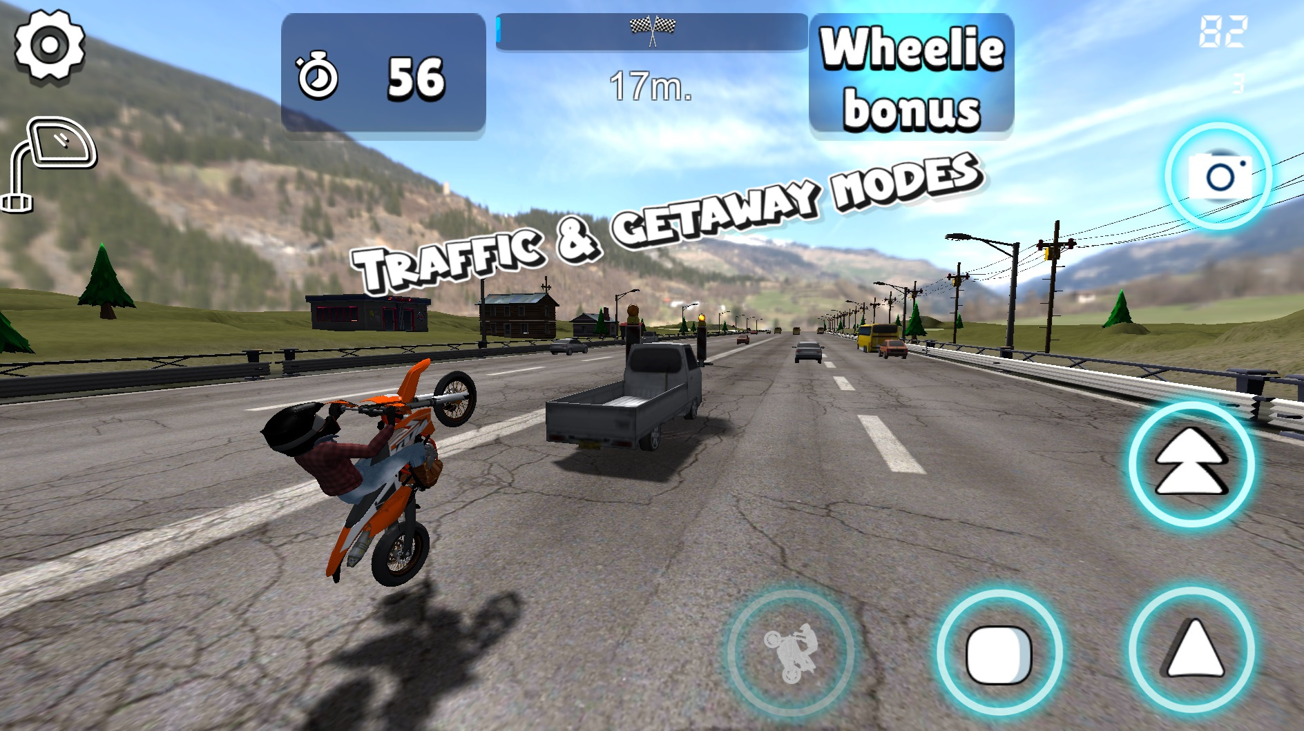 اسکرین شات 5 بازی Wheelie King 6 - 3D Racing