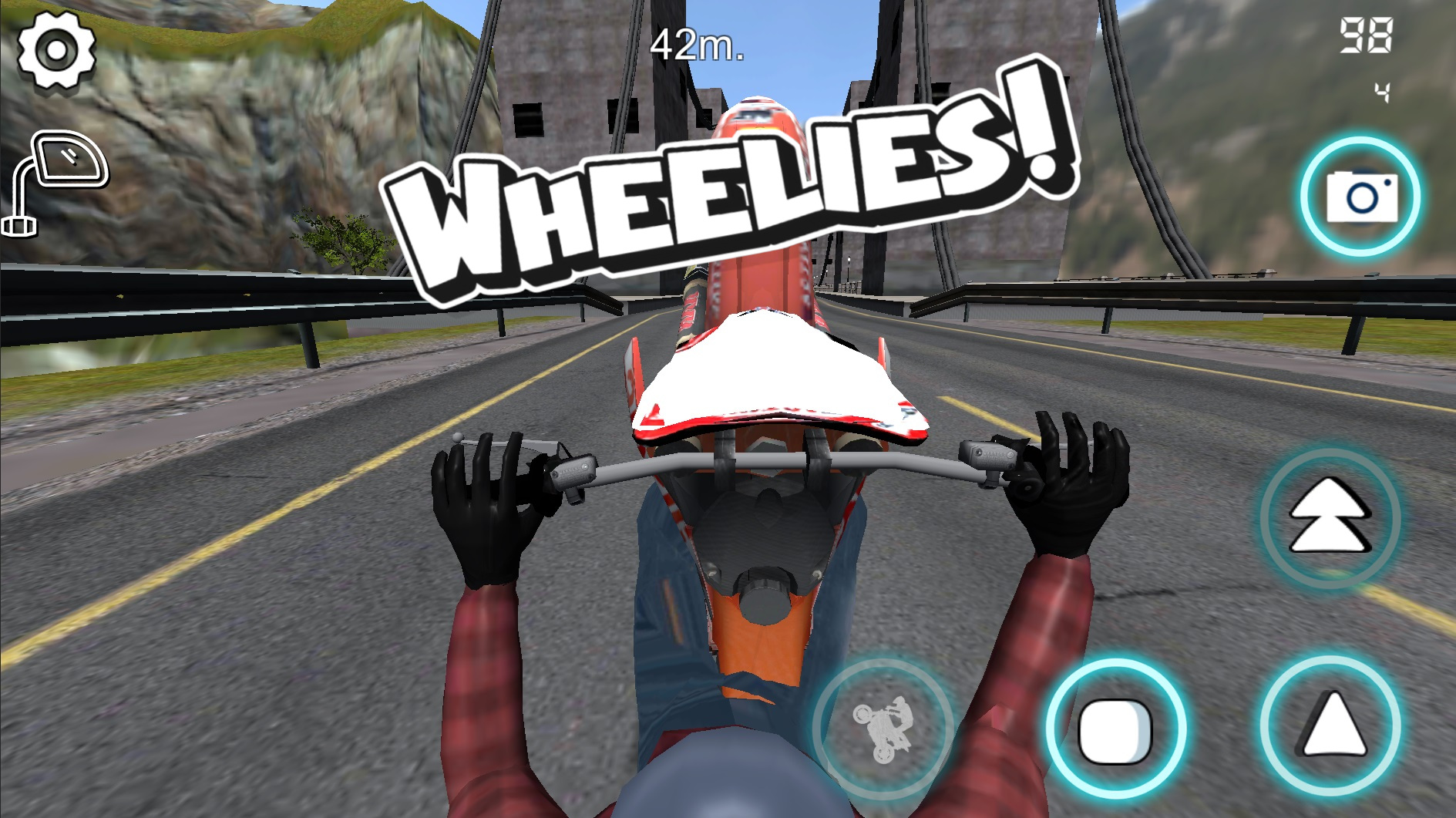 اسکرین شات 3 بازی Wheelie King 6 - 3D Racing