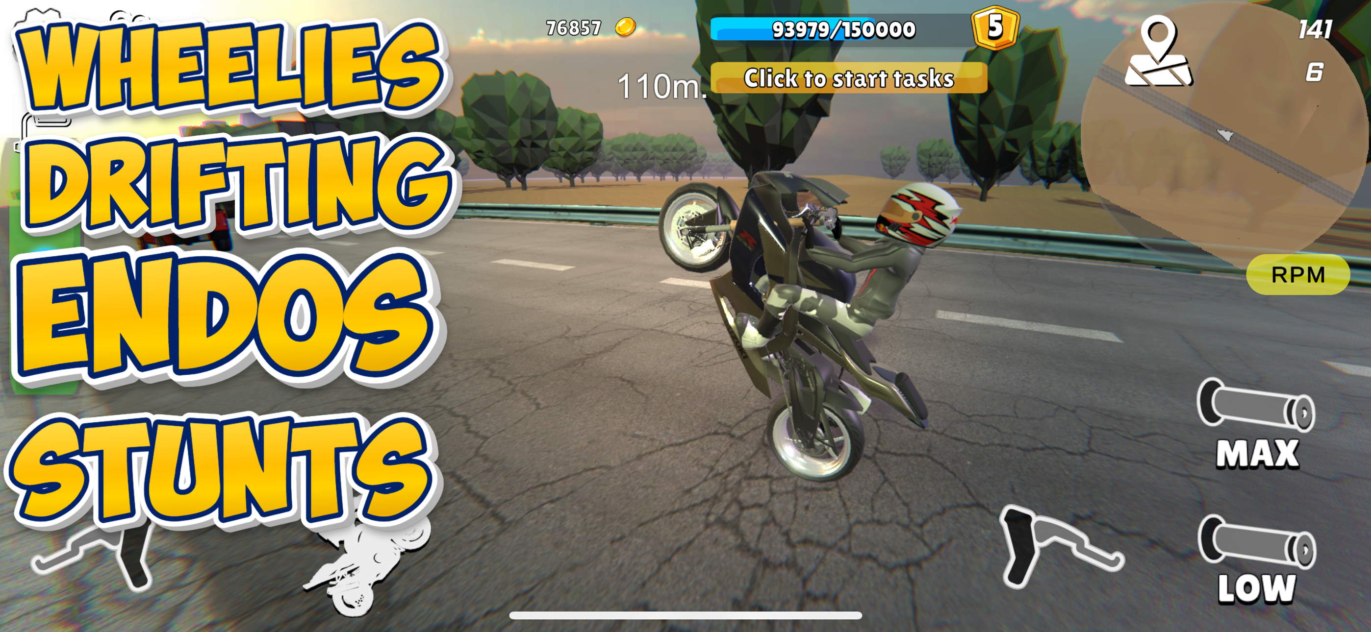 اسکرین شات 1 بازی Wheelie King 7 – Bike Wheelie