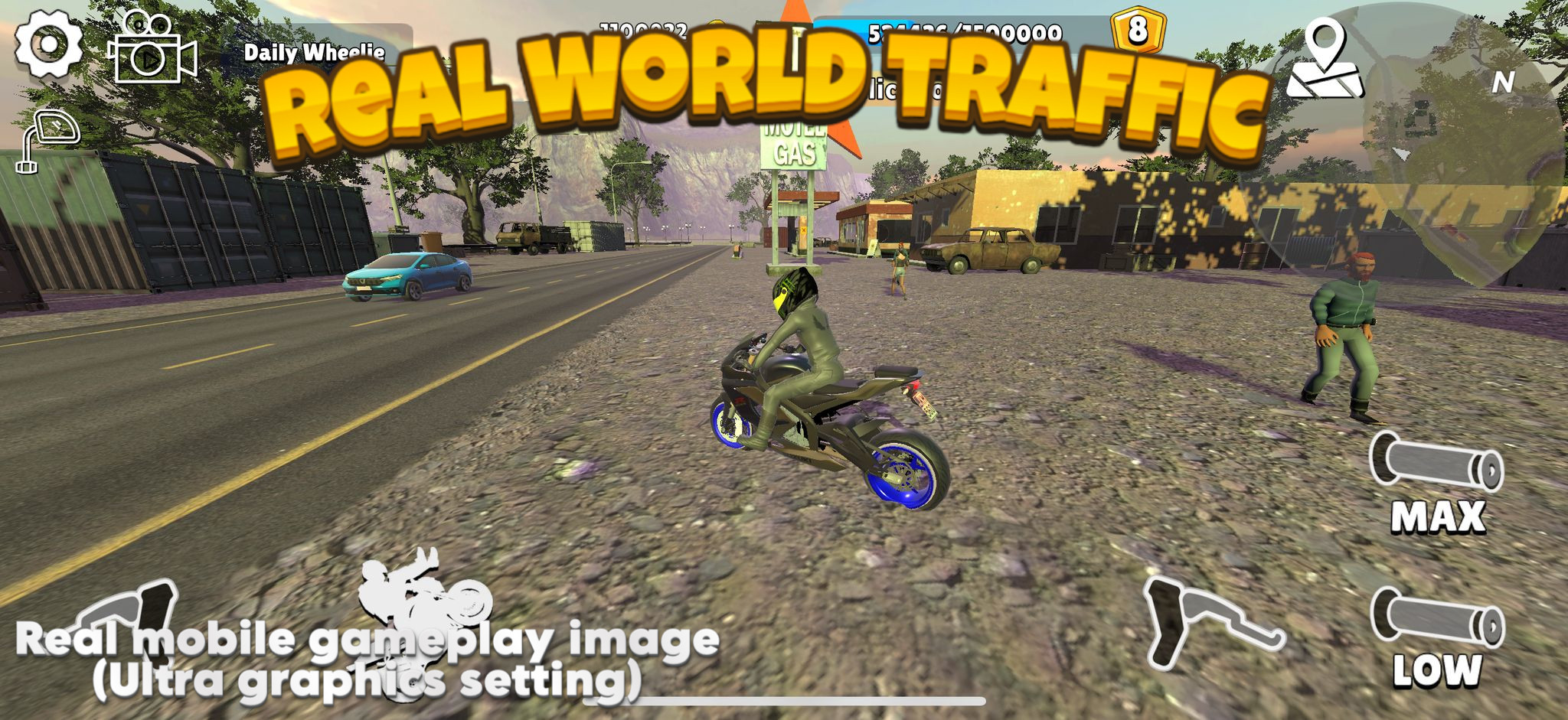 اسکرین شات 3 بازی Wheelie King 7: Wheelie Racing