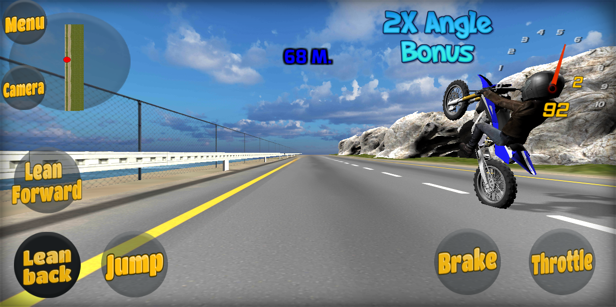 اسکرین شات 4 بازی Wheelie Madness 3D