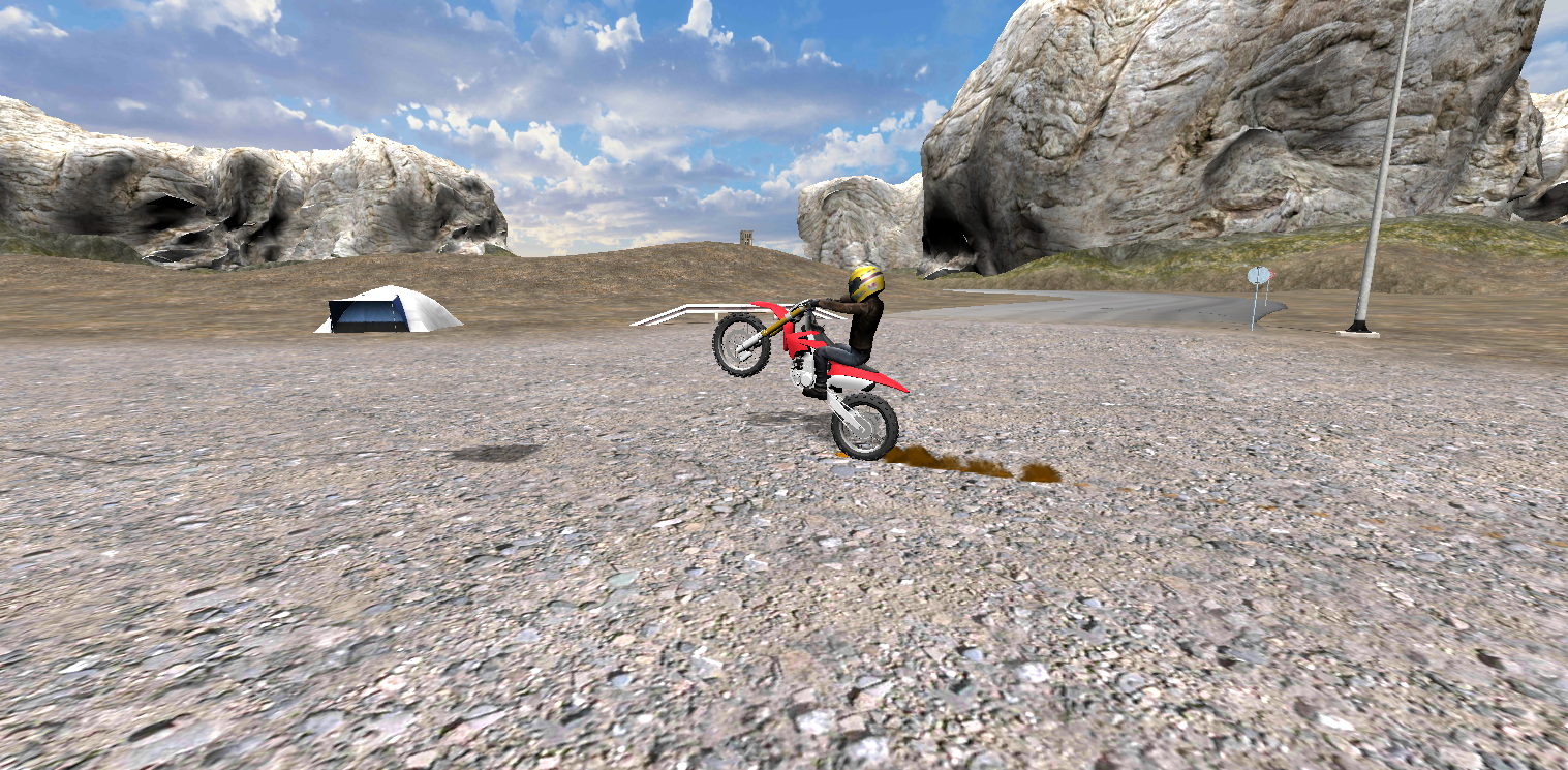 اسکرین شات 2 بازی Wheelie Madness 3D