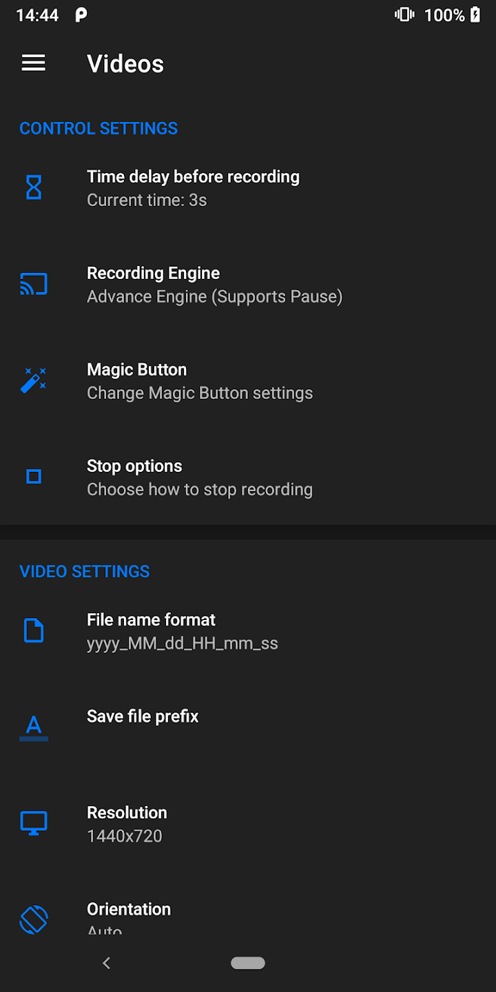 اسکرین شات 3 برنامه Screen Recorder