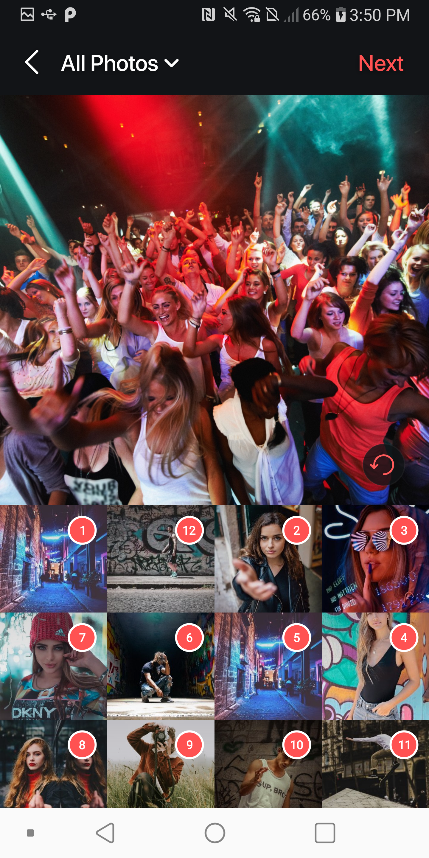اسکرین شات 4 برنامه BeatSync - Quick & Easy Videos