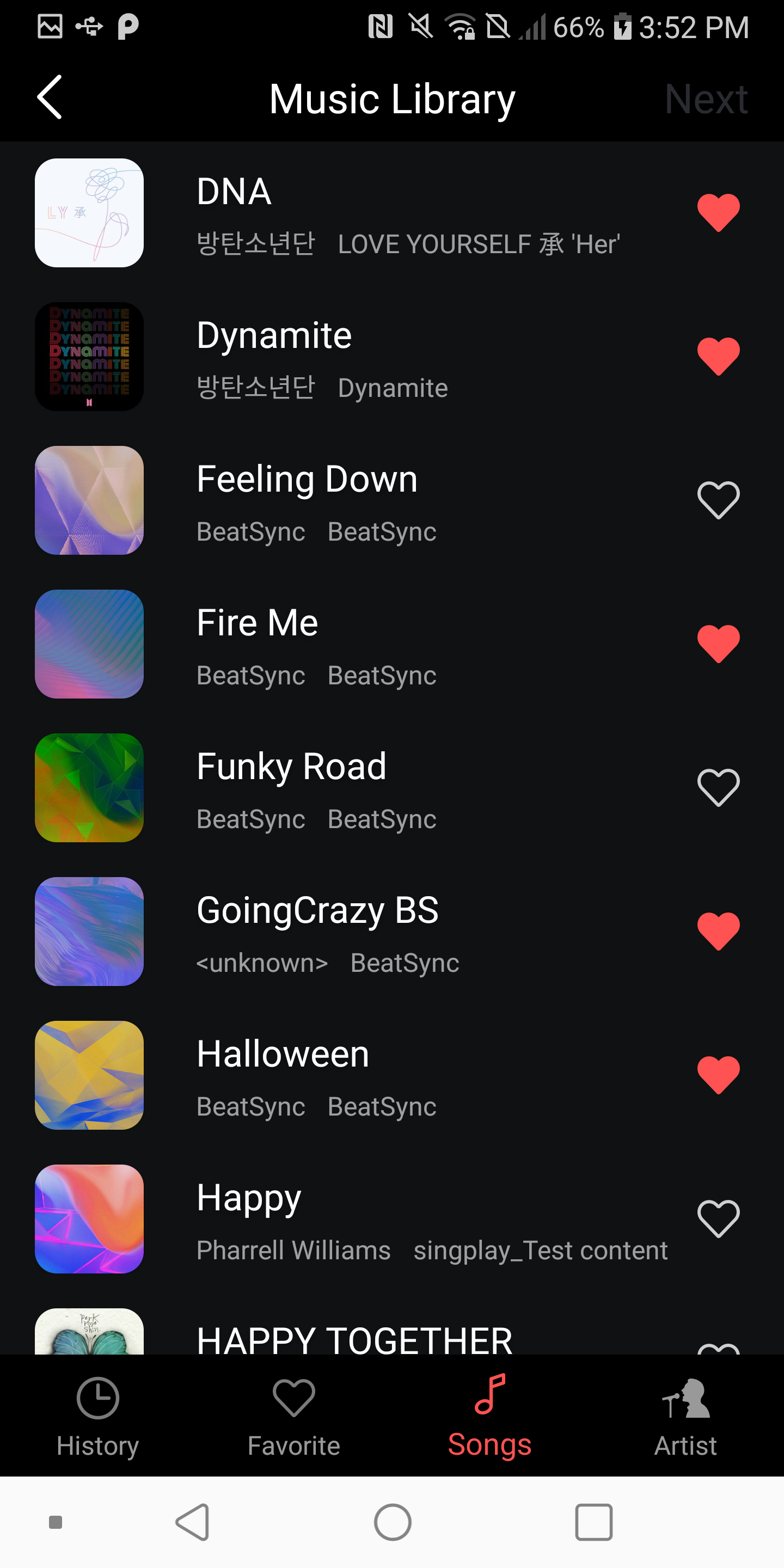 اسکرین شات 5 برنامه BeatSync - Quick & Easy Videos