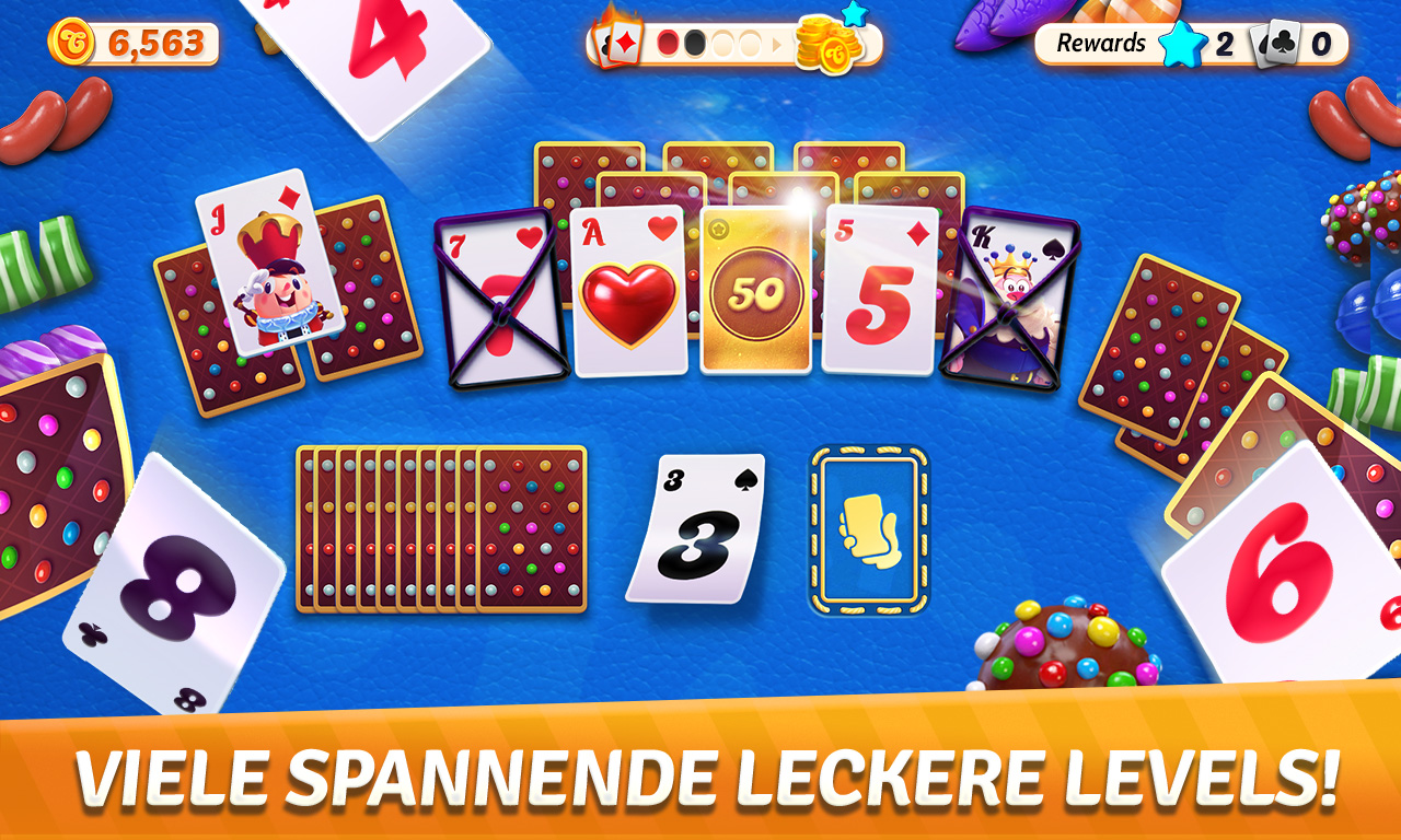 اسکرین شات 2 بازی Candy Crush Solitaire