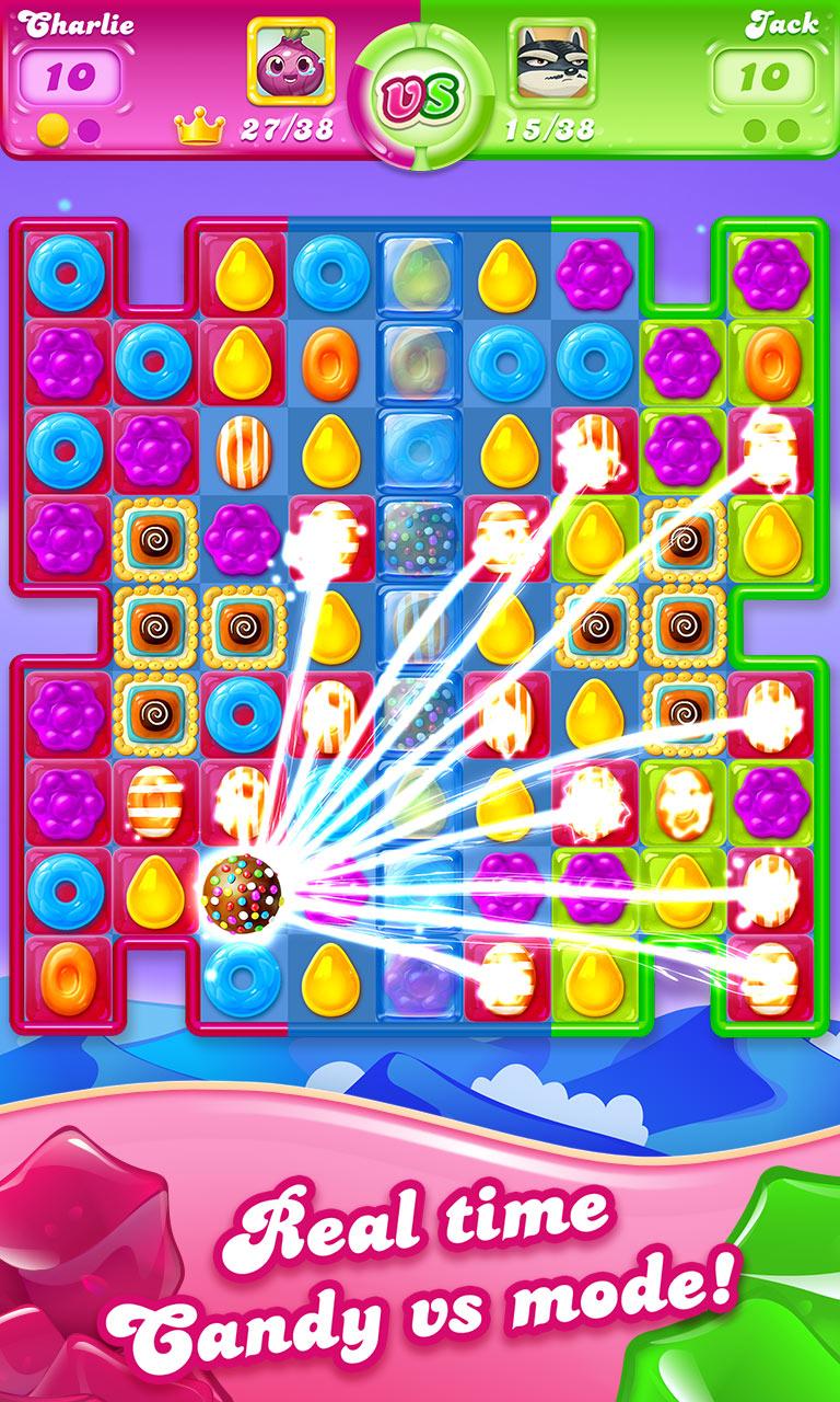 اسکرین شات 3 بازی Candy Crush Jelly Saga