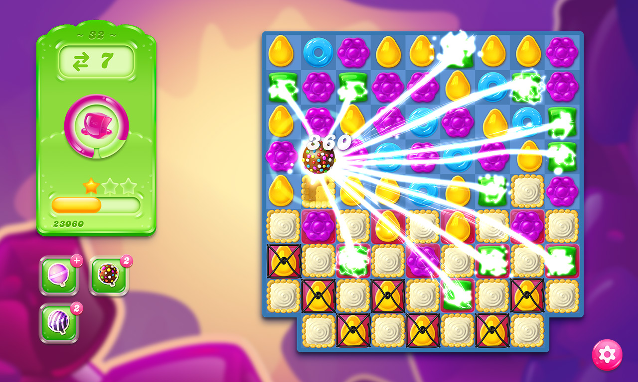 اسکرین شات 6 بازی Candy Crush Jelly Saga