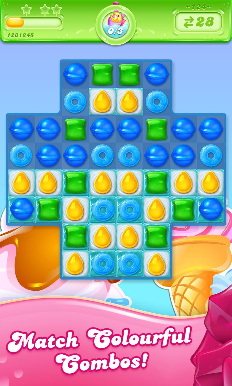 اسکرین شات 2 بازی Candy Crush Jelly Saga