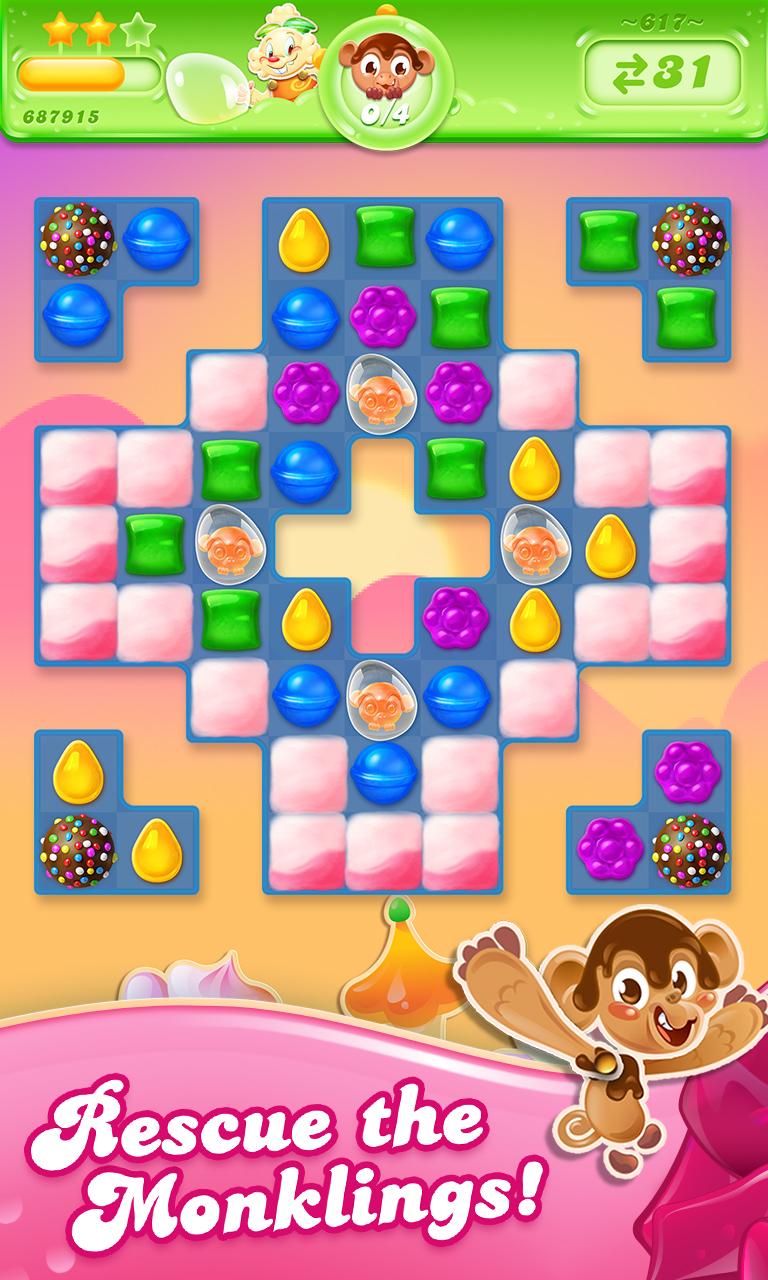 اسکرین شات 3 بازی Candy Crush Jelly Saga