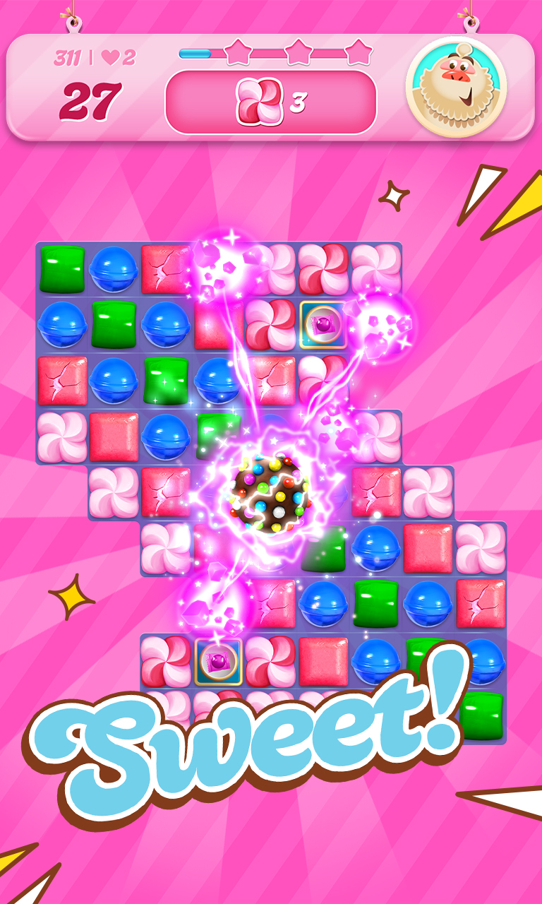 اسکرین شات 1 بازی Candy Crush Saga