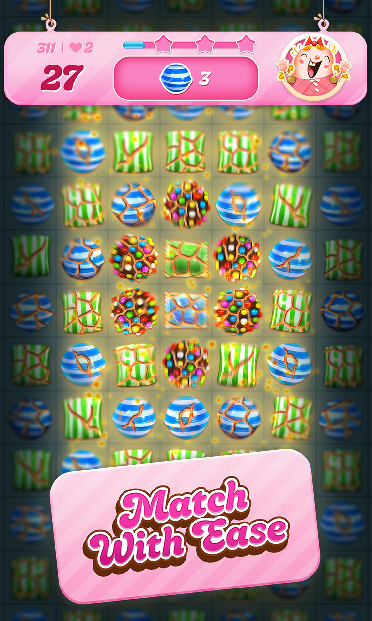 اسکرین شات 1 بازی Candy Crush Saga